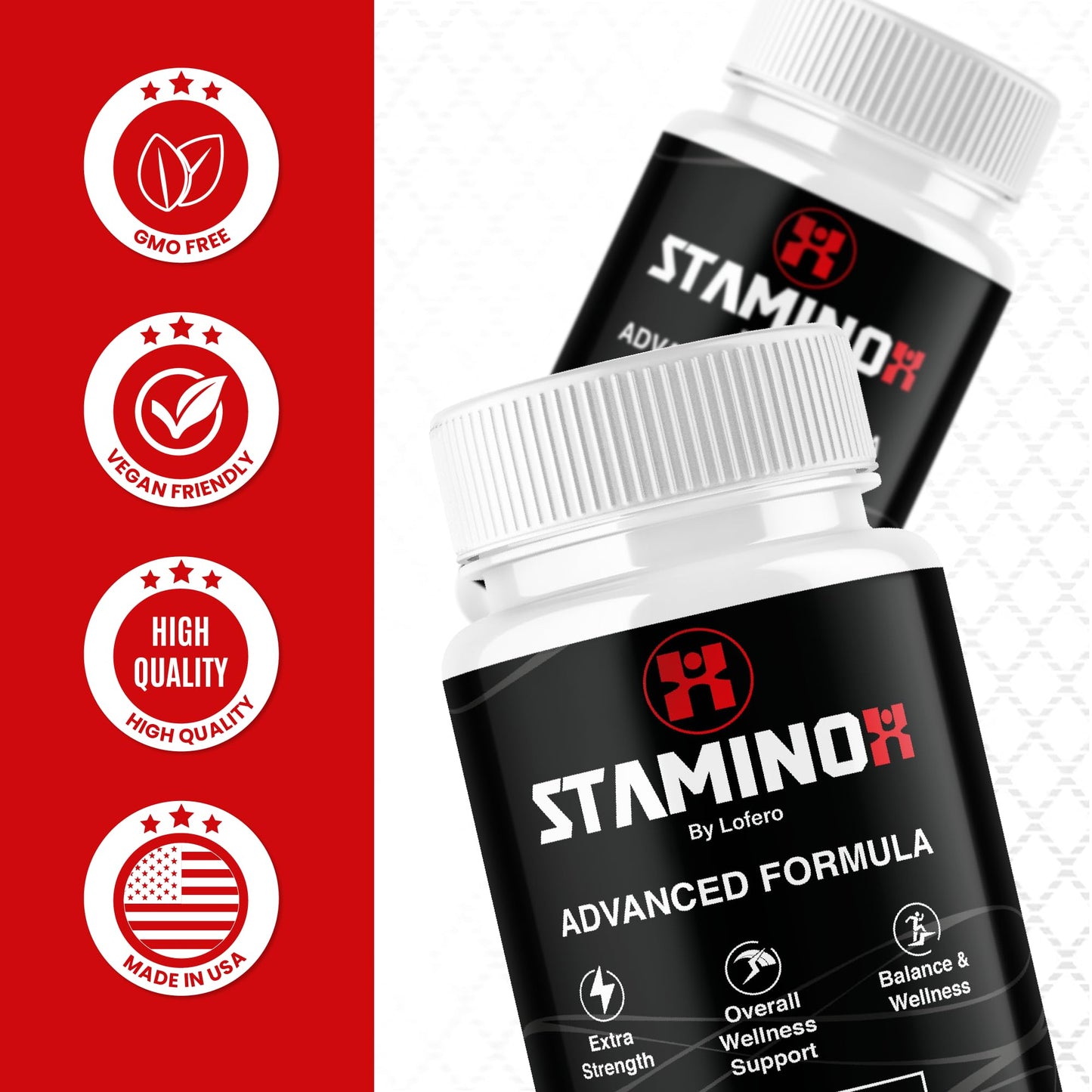 Lofero Staminox Multivitamin Capsules 60 Count
