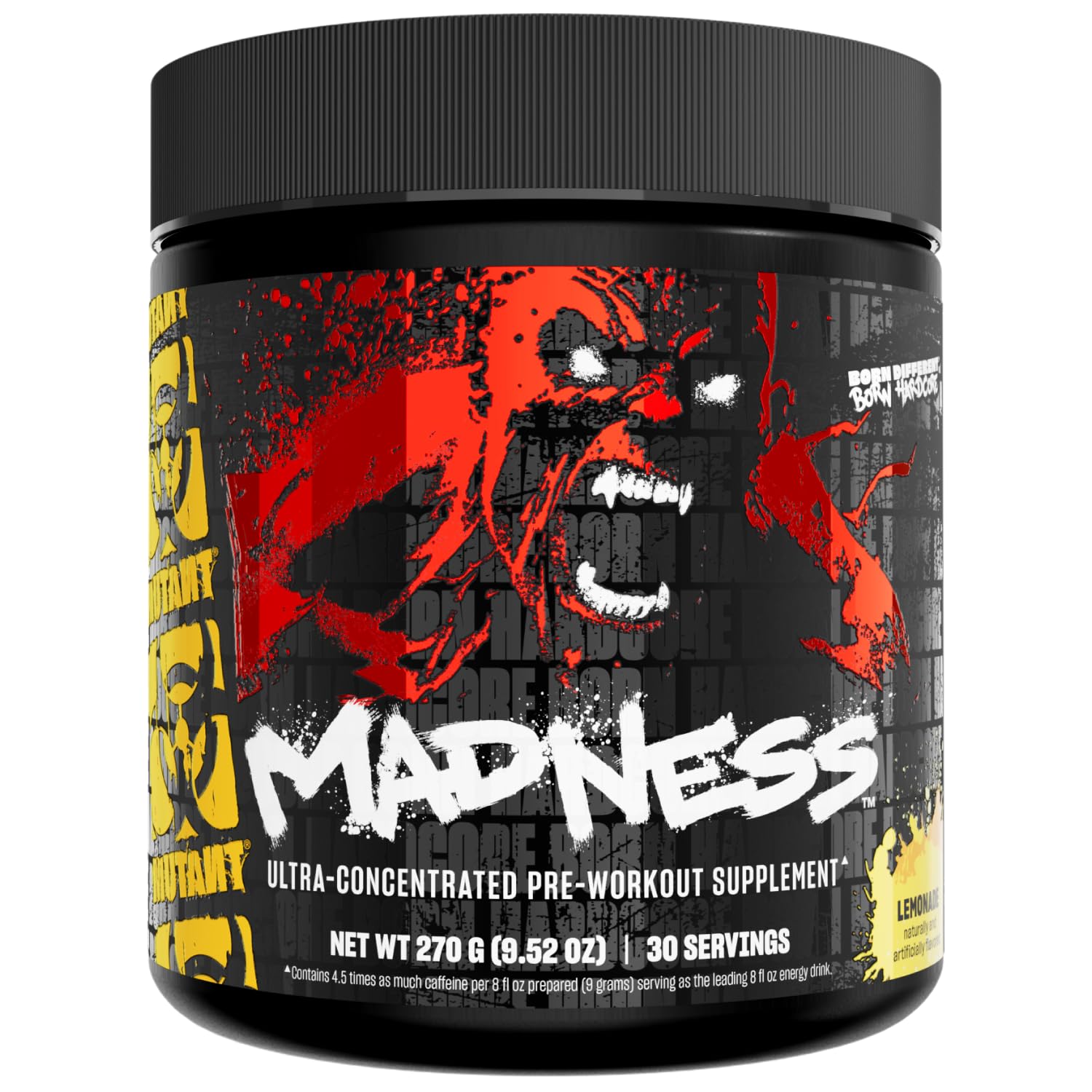 Mutant Madness Pre Workout Powder 9.52 Ounce