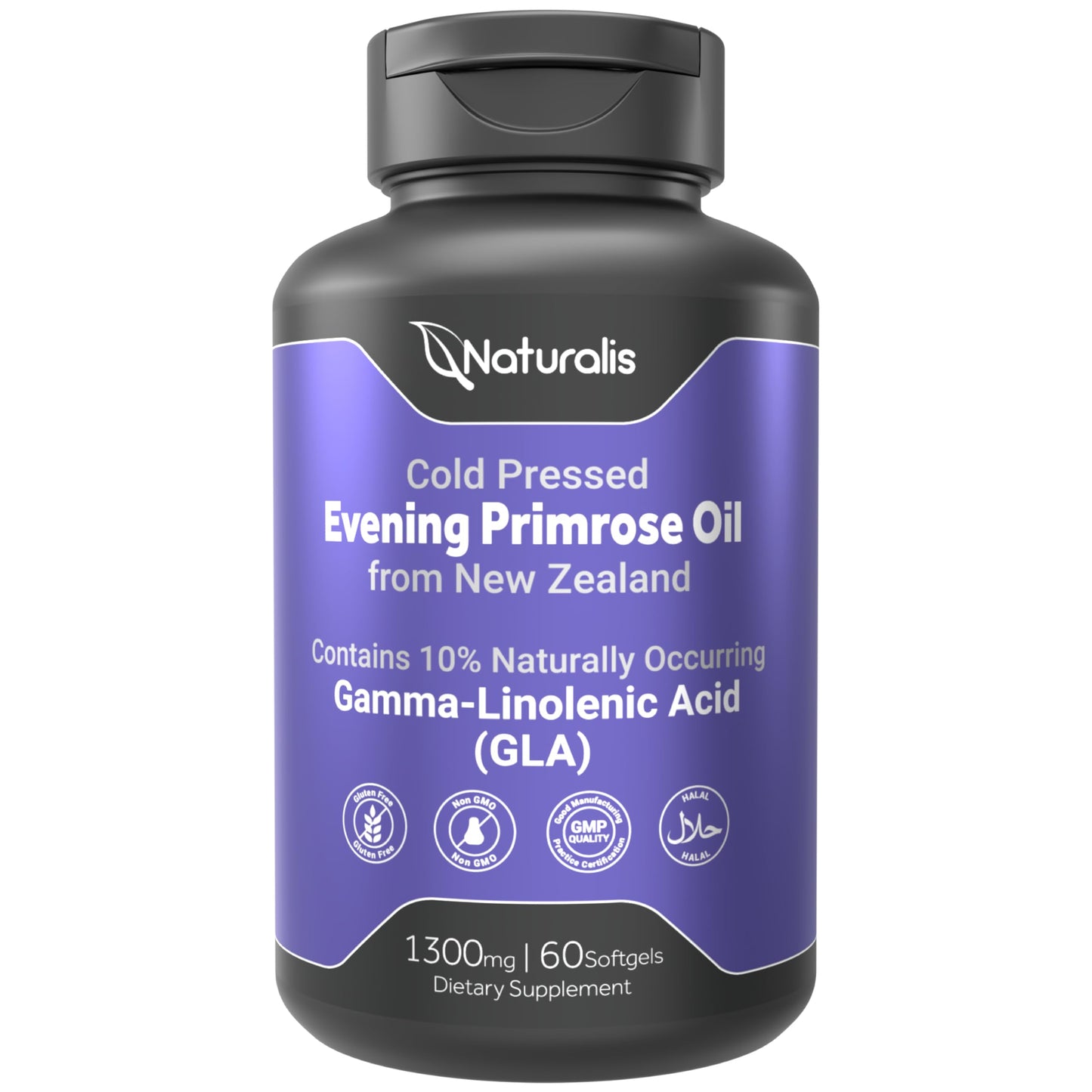 Naturalis Evening Primrose Oil 1300mg Softgels 60