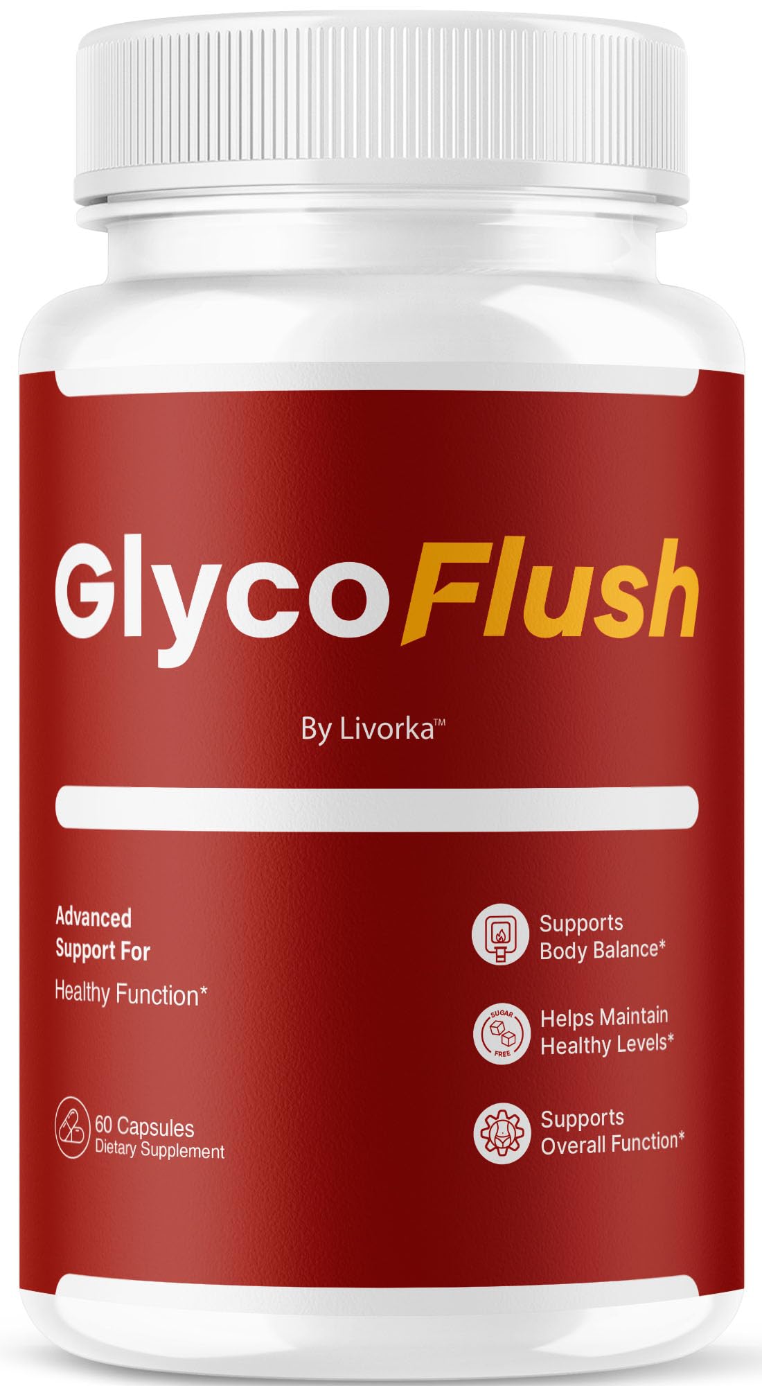 LIVORKA GlycoFlush Capsules 60 Count