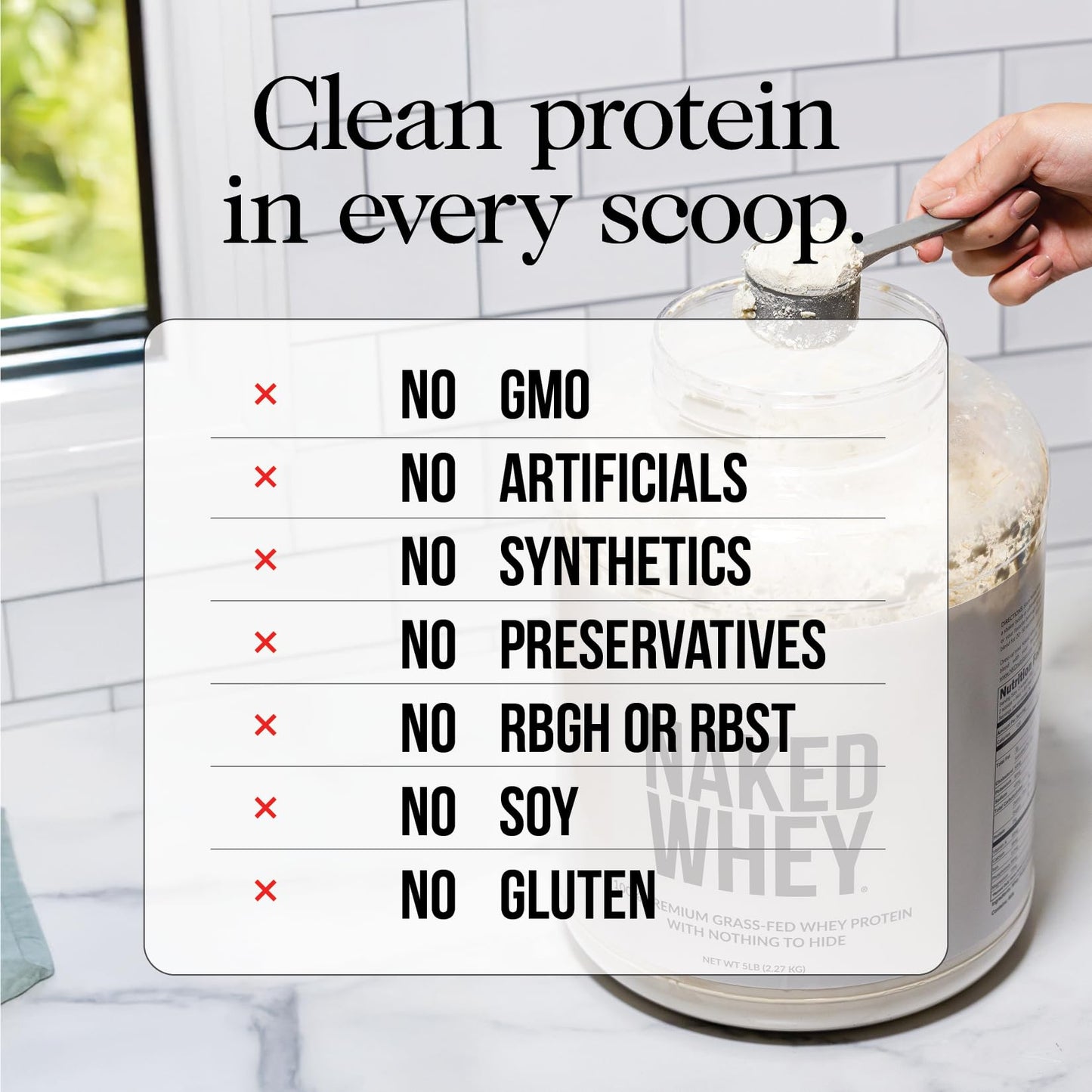 NAKED Whey Isolate Protein Powder 52