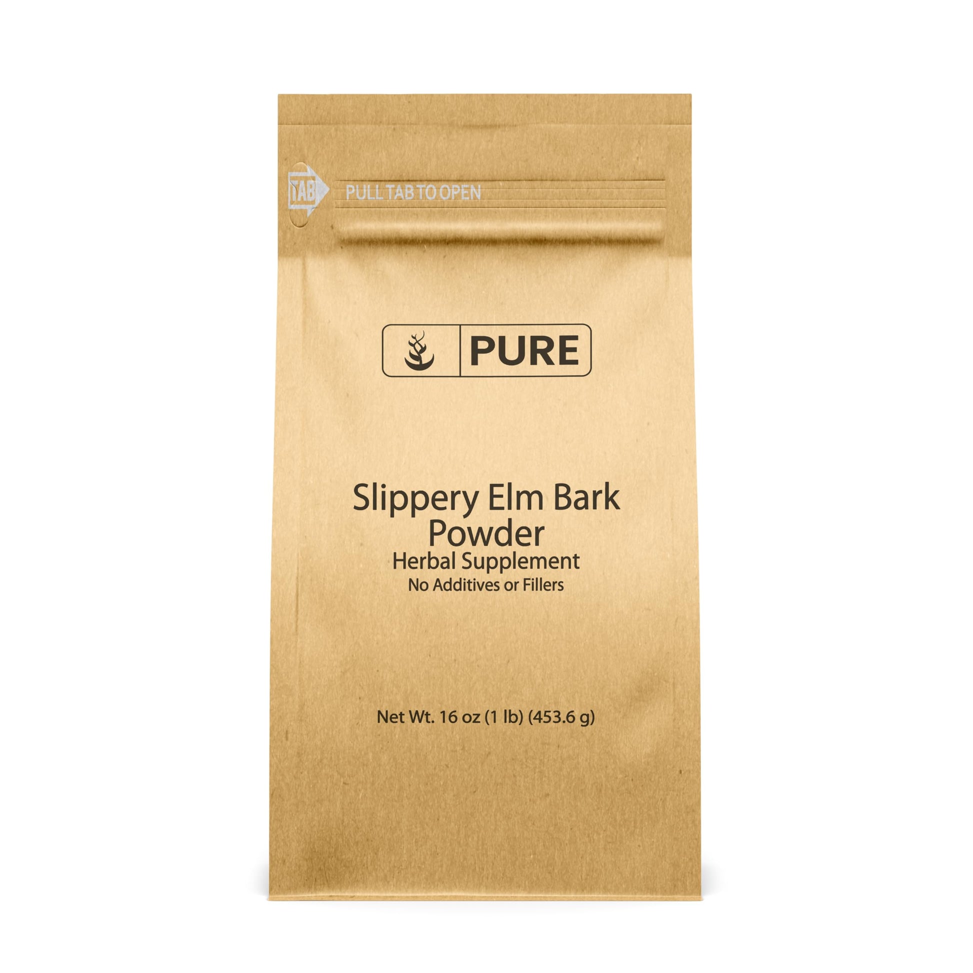 PURE ORIGINAL INGREDIENTS Slippery Elm Bark Powder 16 oz