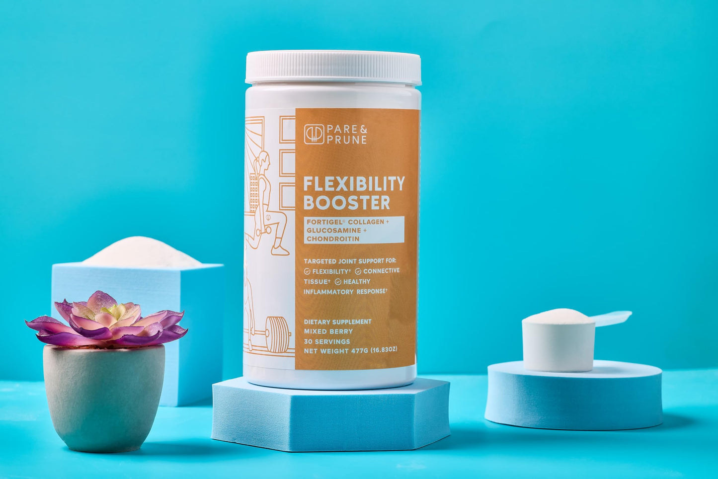 Pare & Prune Flexibility Booster Powder 16.8