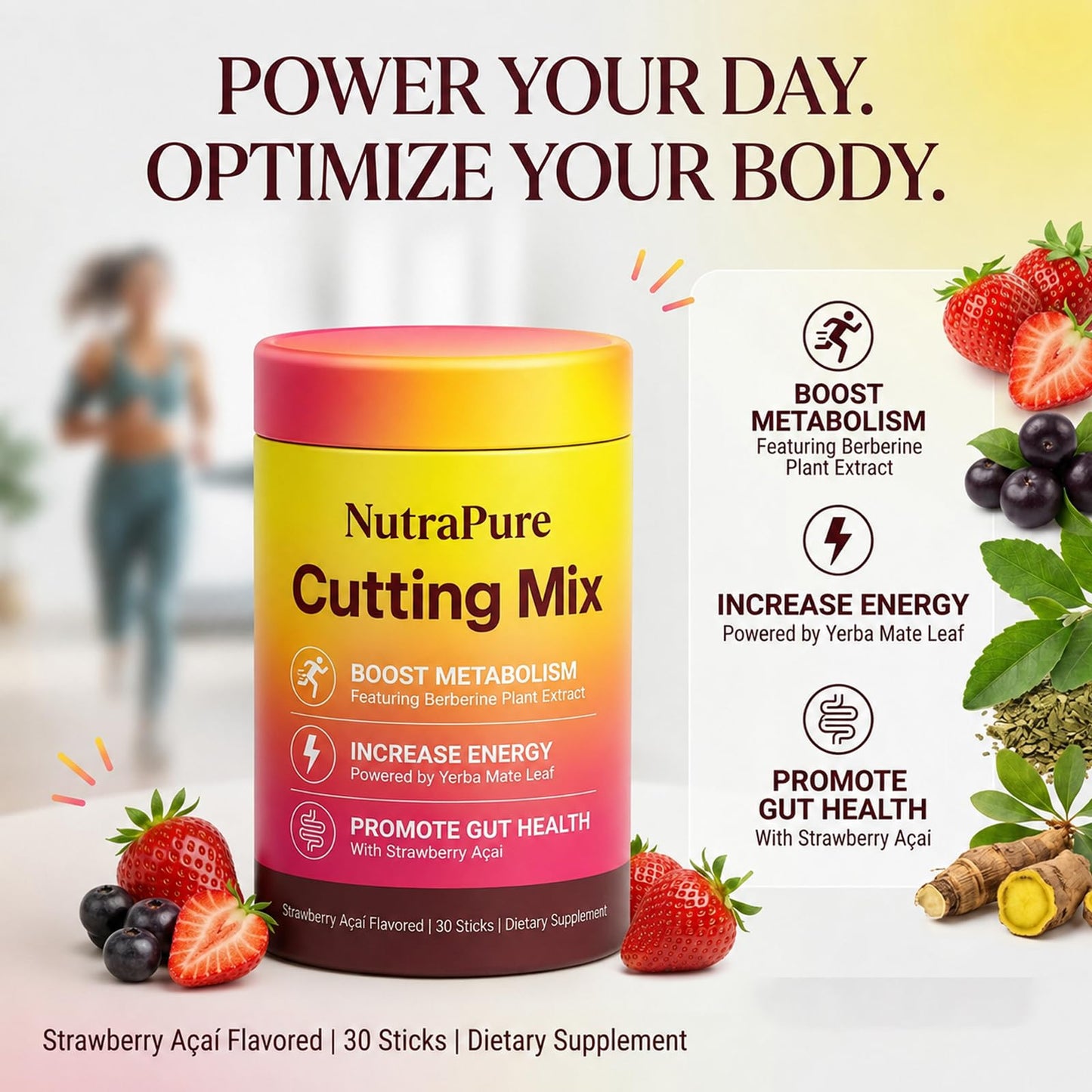 NutraPure Health Cutting Mix Powder 1 Ounce (Pack of 1)