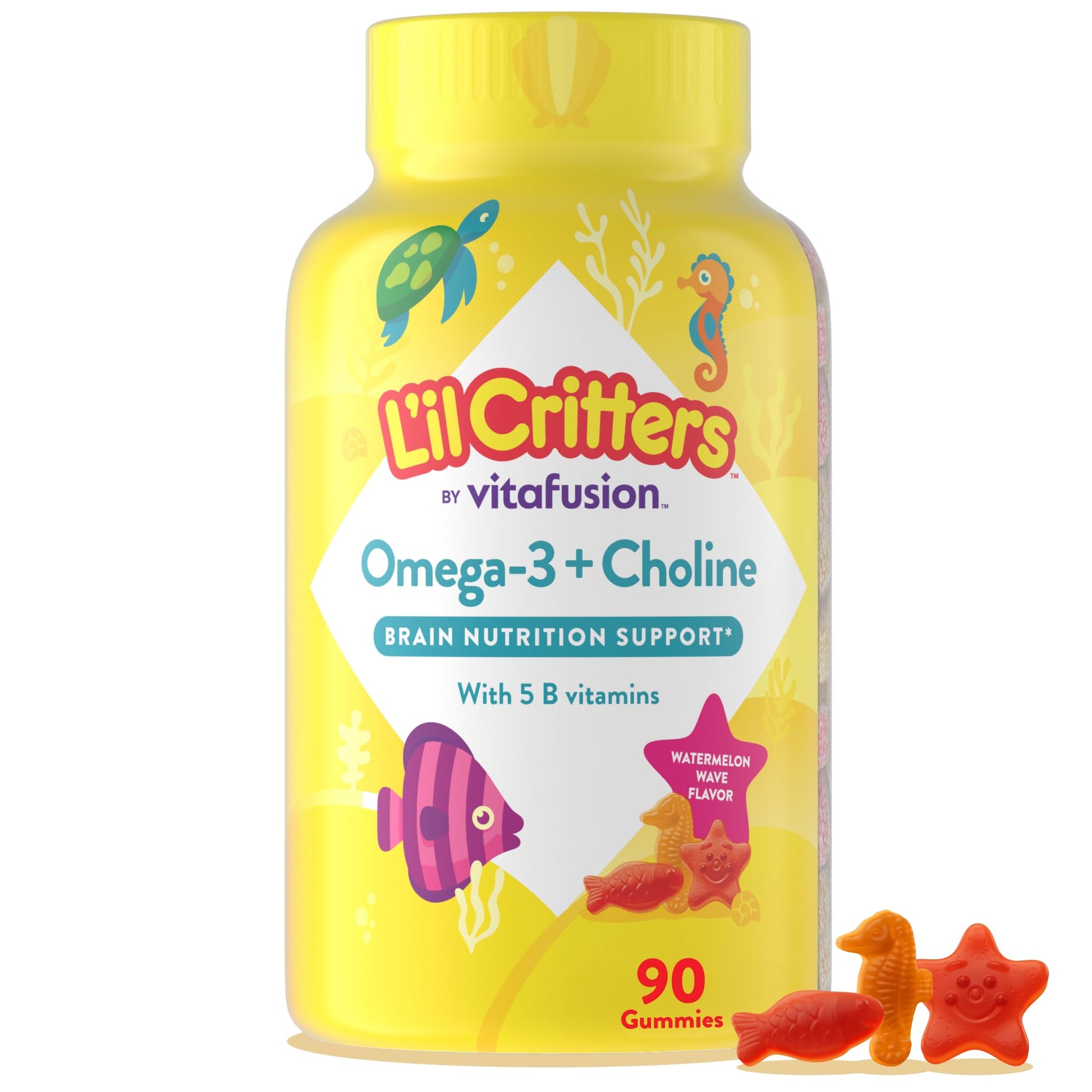 Lil Critters Kids Omega 3 Gummies 90 Count