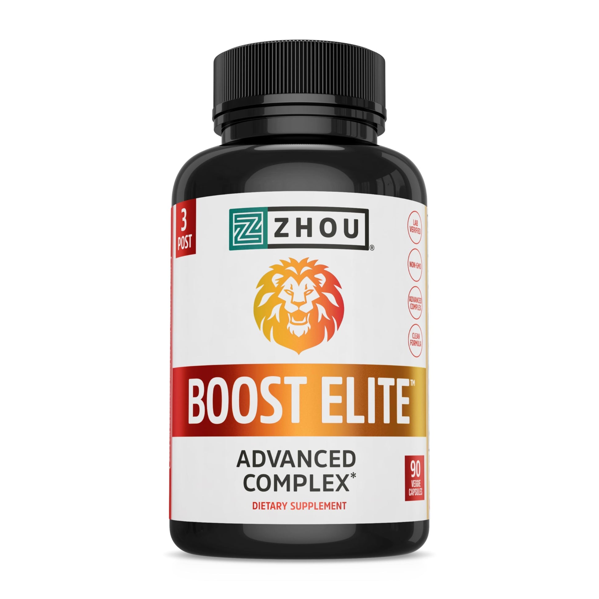 ZHOU Boost Elite Energy Supplement 90 Capsules