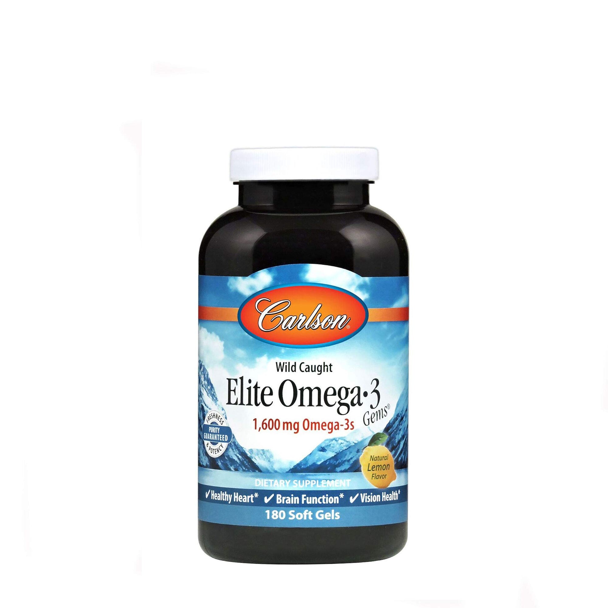 Carlson Elite Omega-3 Gems Softgels 180