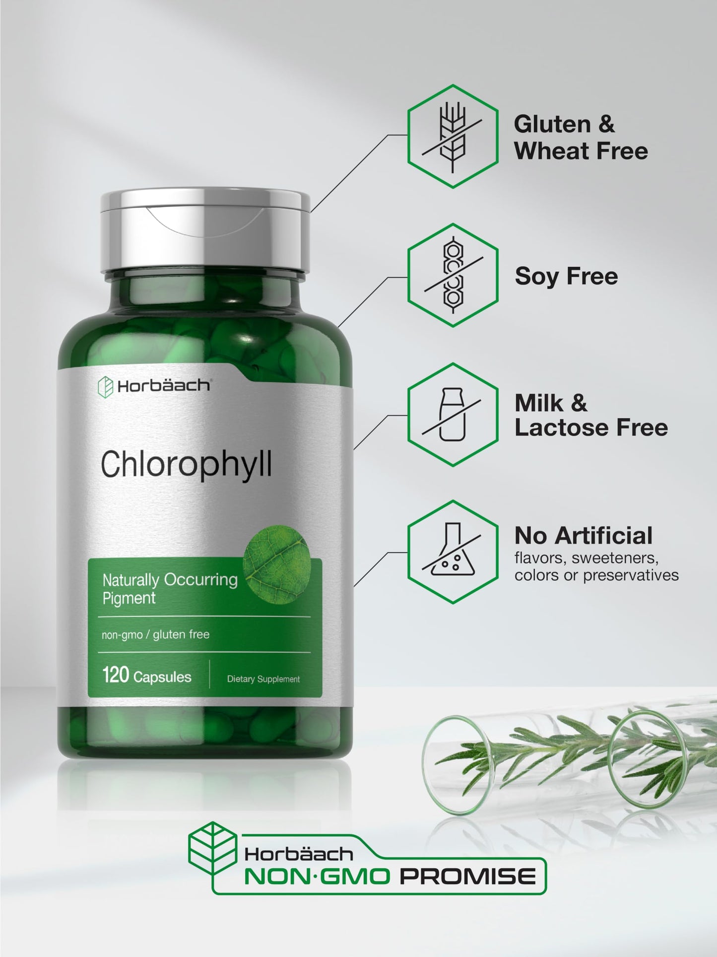 Horbäach Chlorophyll Capsules 120