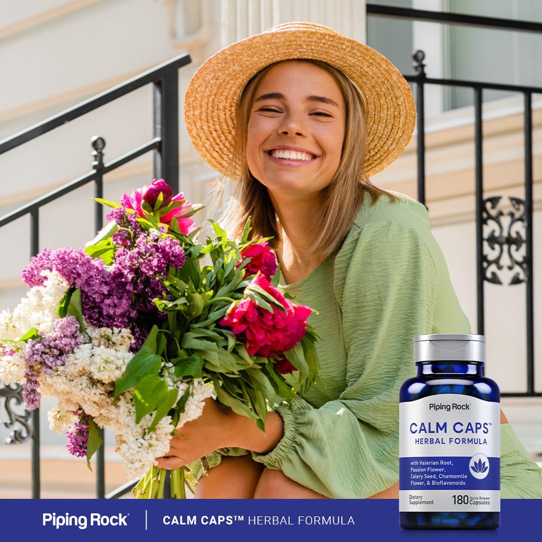 Piping Rock Calm Capsules 180 Count