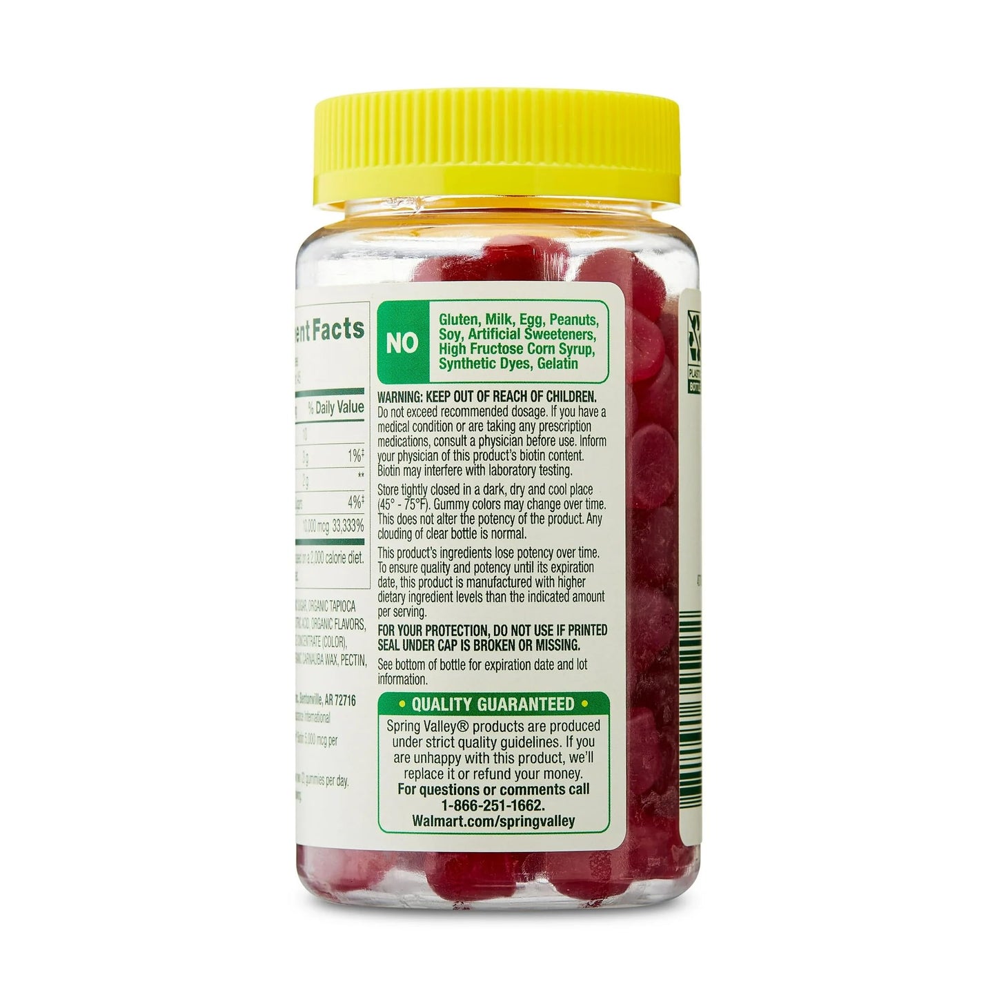 SUREFECT Biotin Gummies Extra Strength 10,000mcg, 90 Count