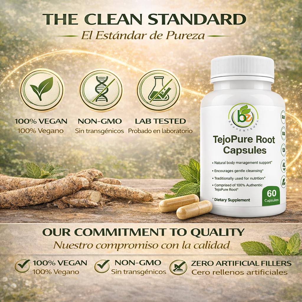 BEXPERTSUSA Tejocote Root Capsule 60 Count