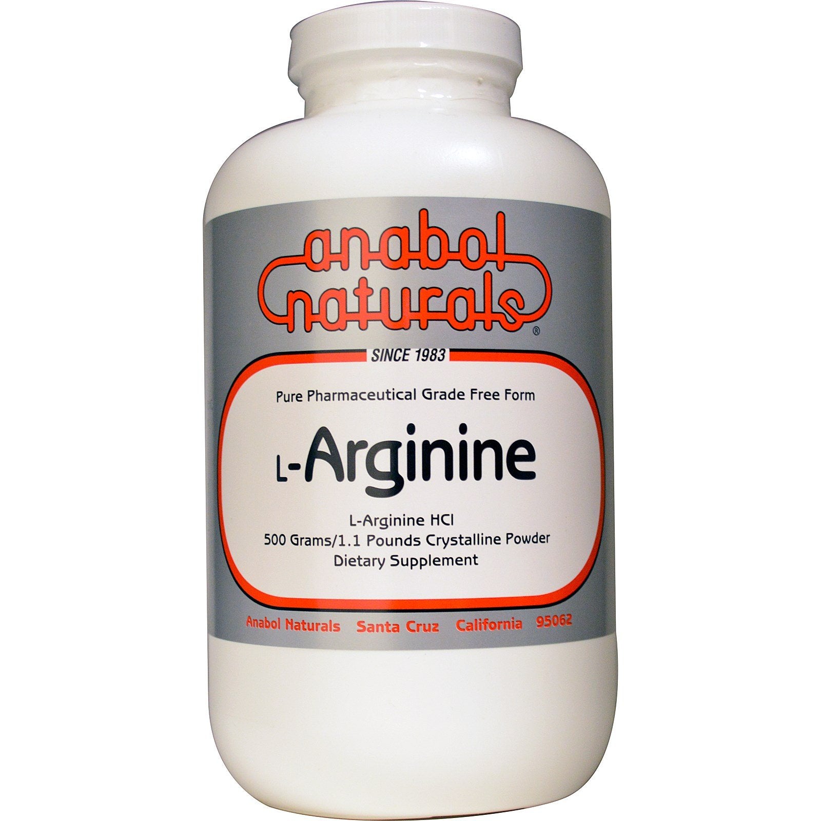 Anabol Naturals L-Arginine Powder 17.637 oz