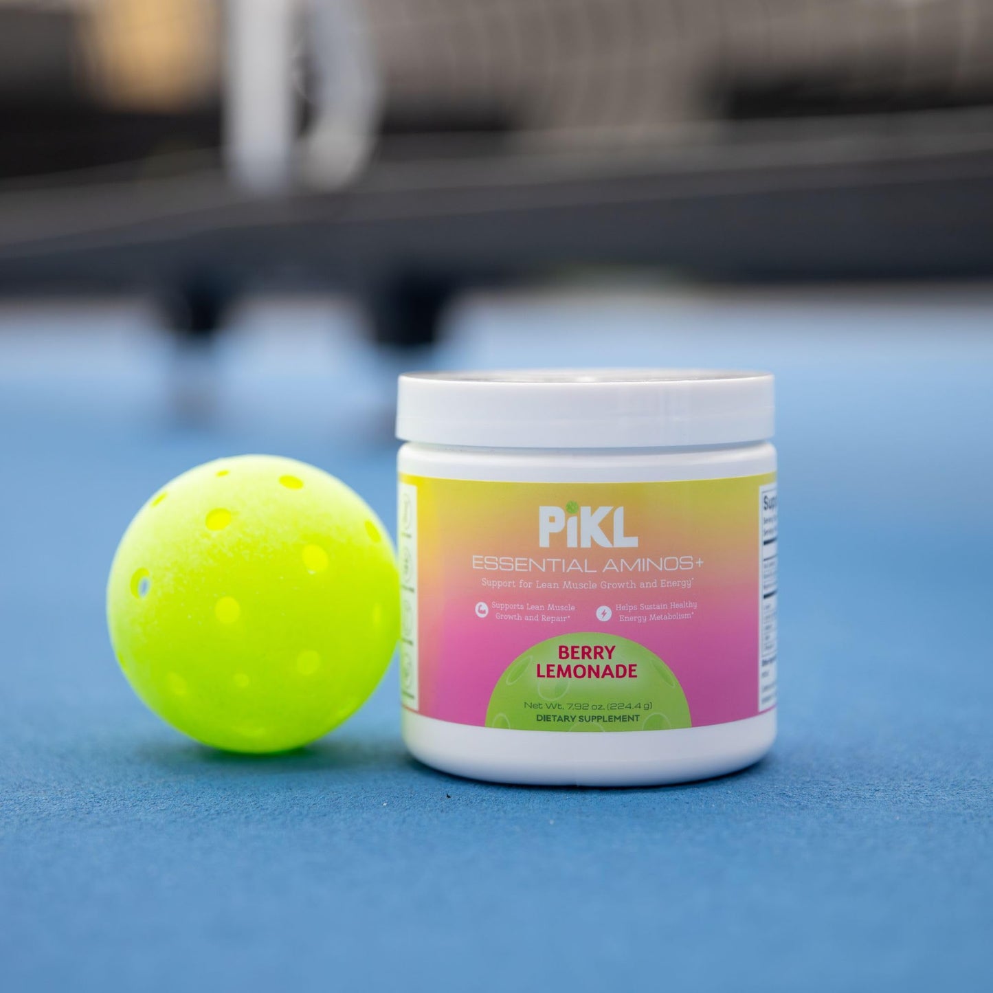 PiKL Nutrition, LLC Essential Aminos BCAA + EAA Powder Berry Lemonade Flavor, 7.95 oz