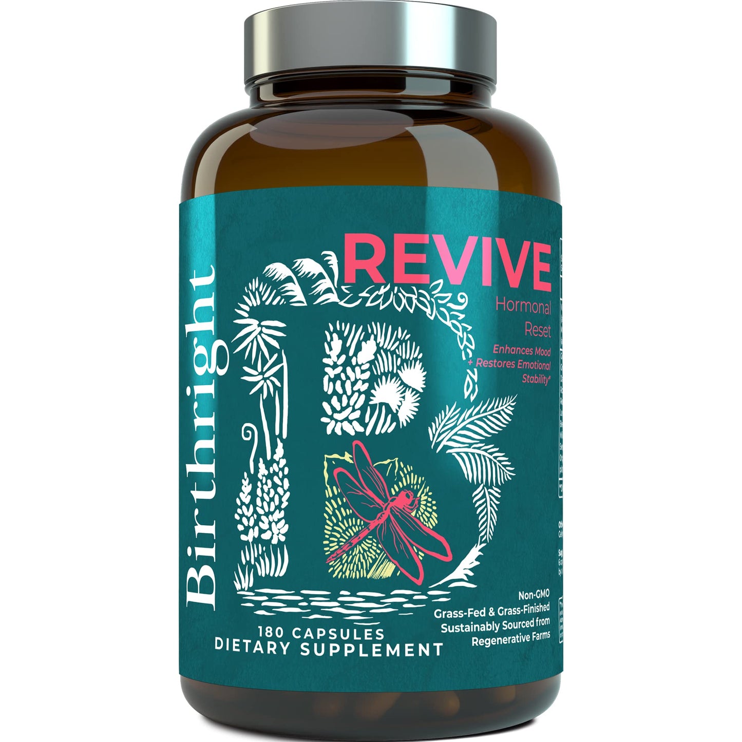 Birthright Revive Supplements for Women Capsule 180 Count