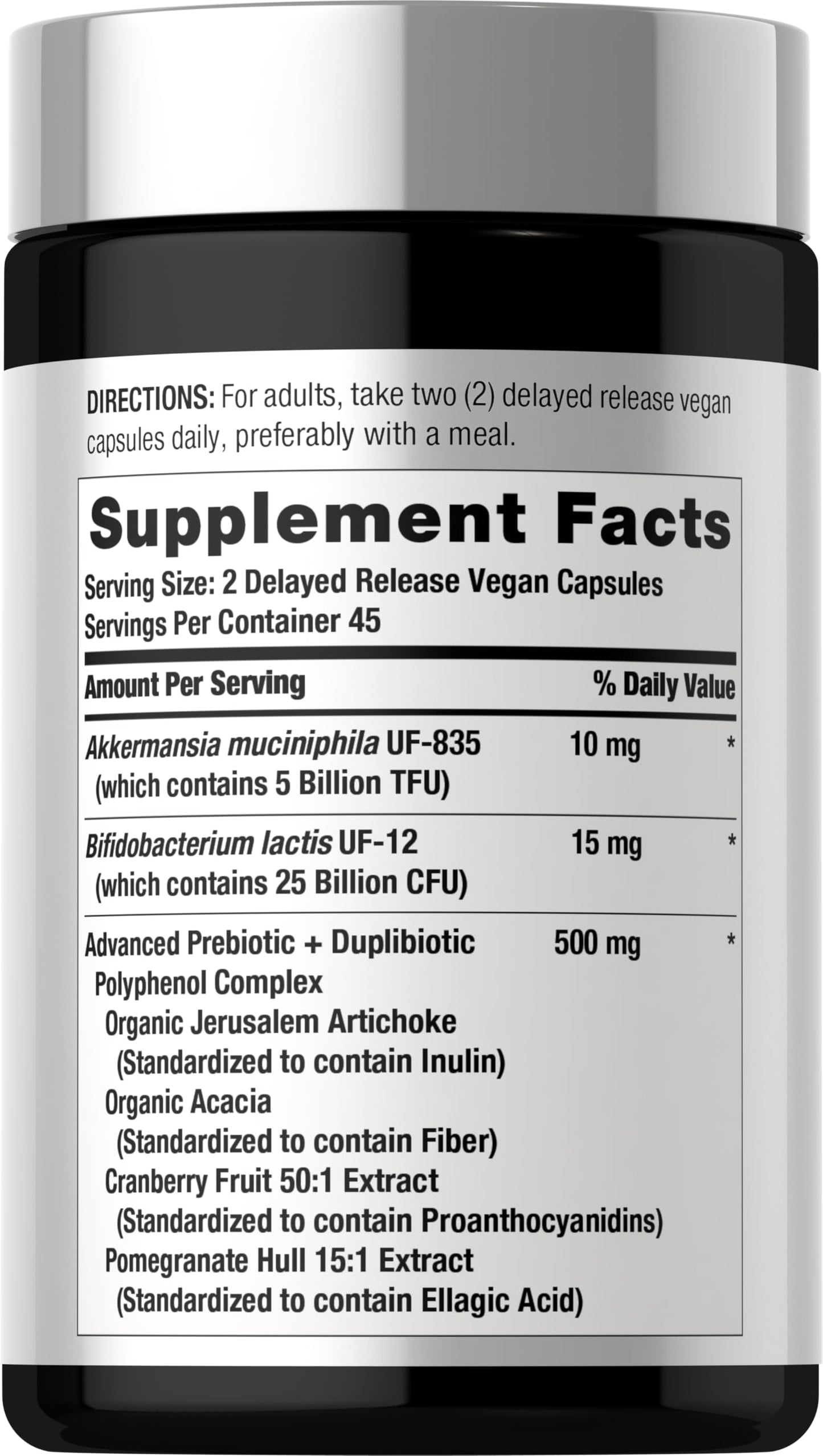 Horbäach Akkermansia Muciniphila Probiotic Capsules 90