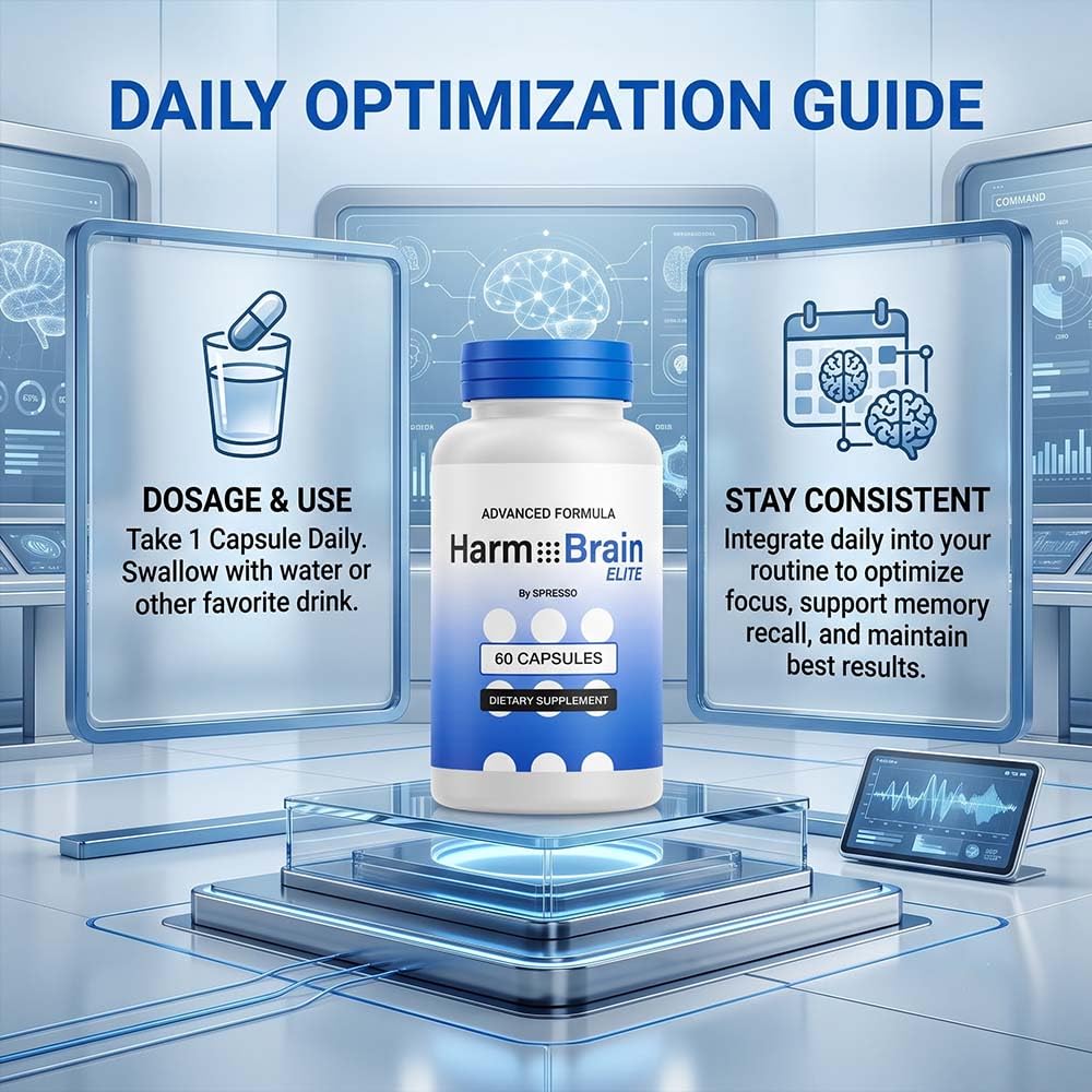 SPRESSO Harm Brain Capsules, 60 Capsules