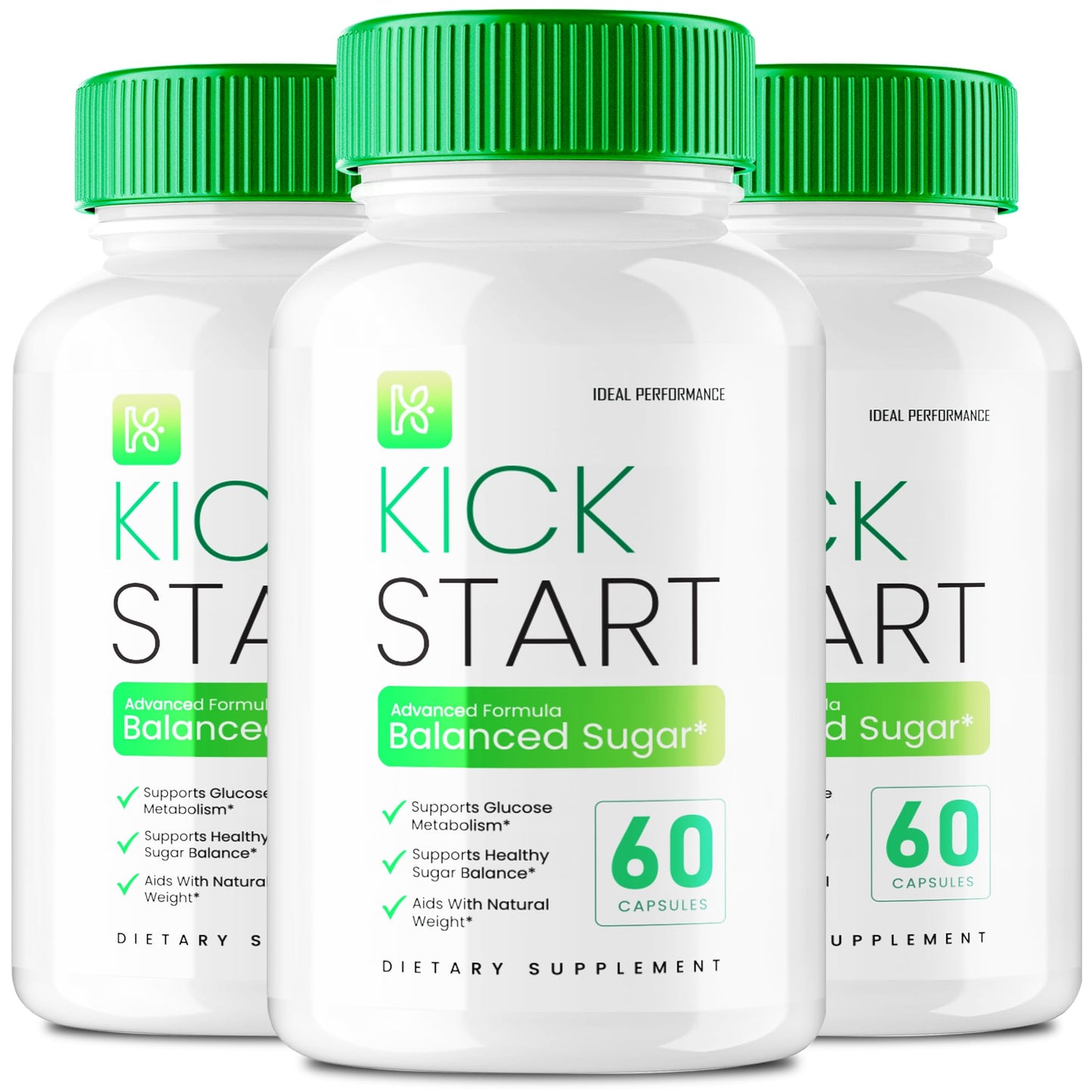 IDEAL PERFORMANCE Kick Start Capsules 180 Capsules