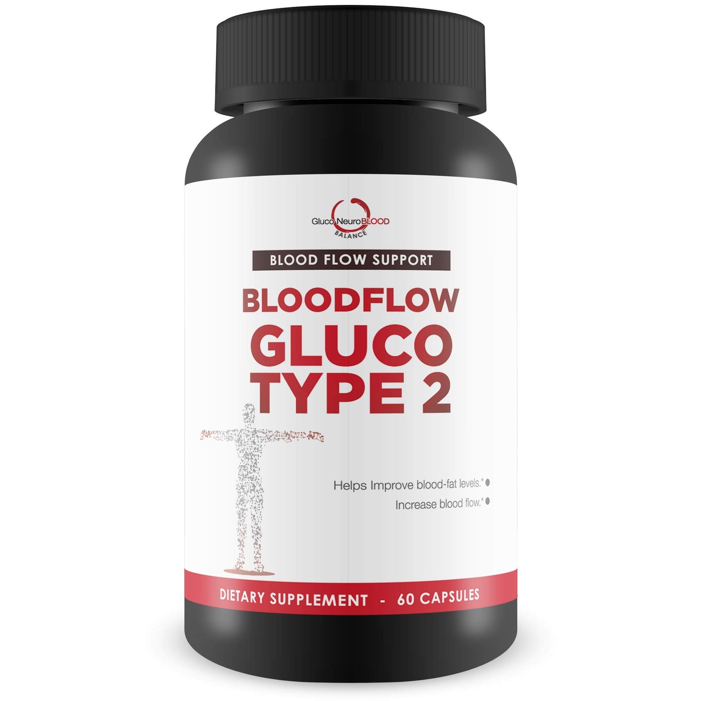 Bloodflow Gluco Type 2 Blood Flow Support Capsule, 1 Capsule