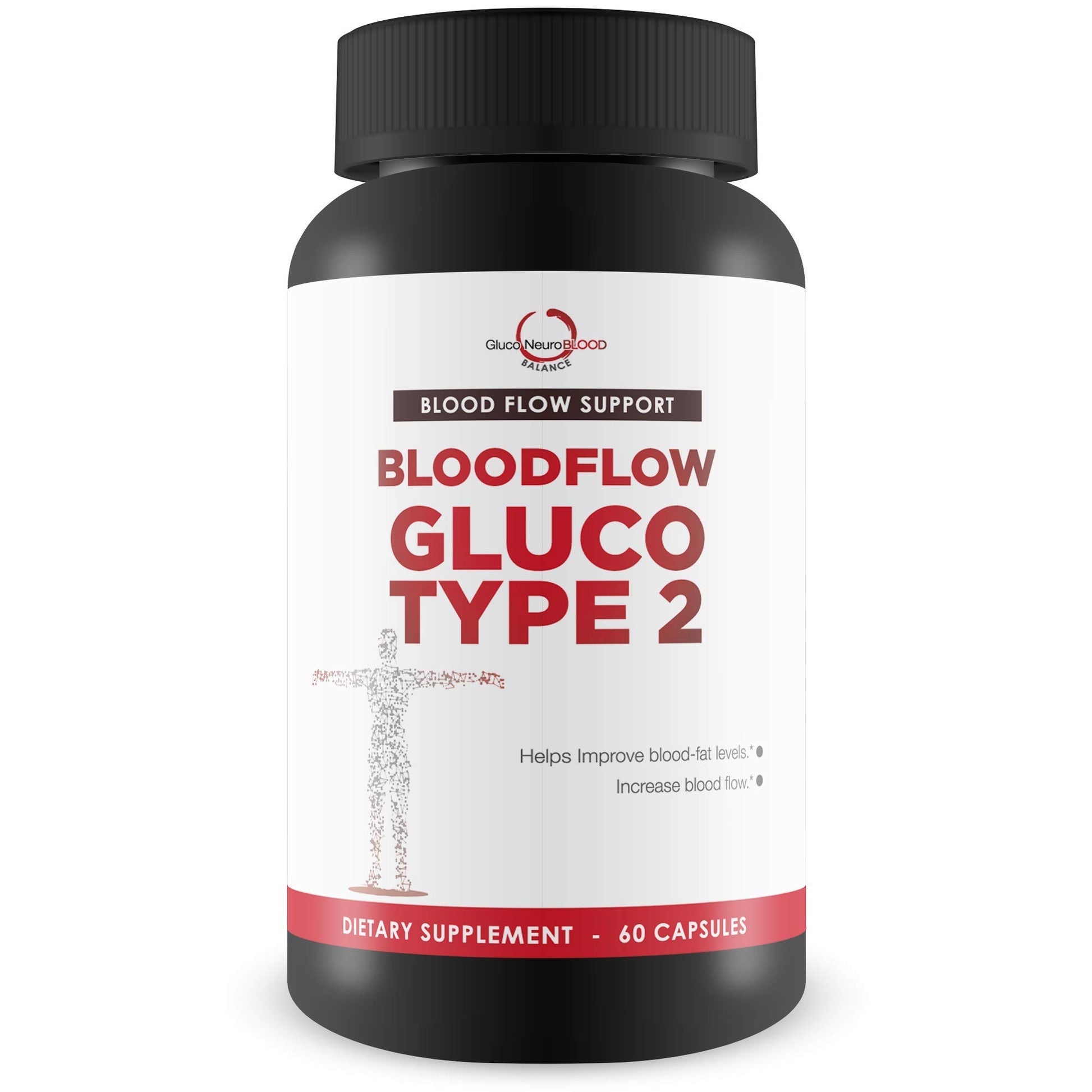 Bloodflow Gluco Type 2 Blood Flow Support Capsule, 1 Capsule