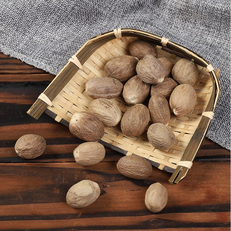 CHEWYZ Nutmeg Organic Whole Nutmeg 1000 g(2.20 Pound) 35.27
