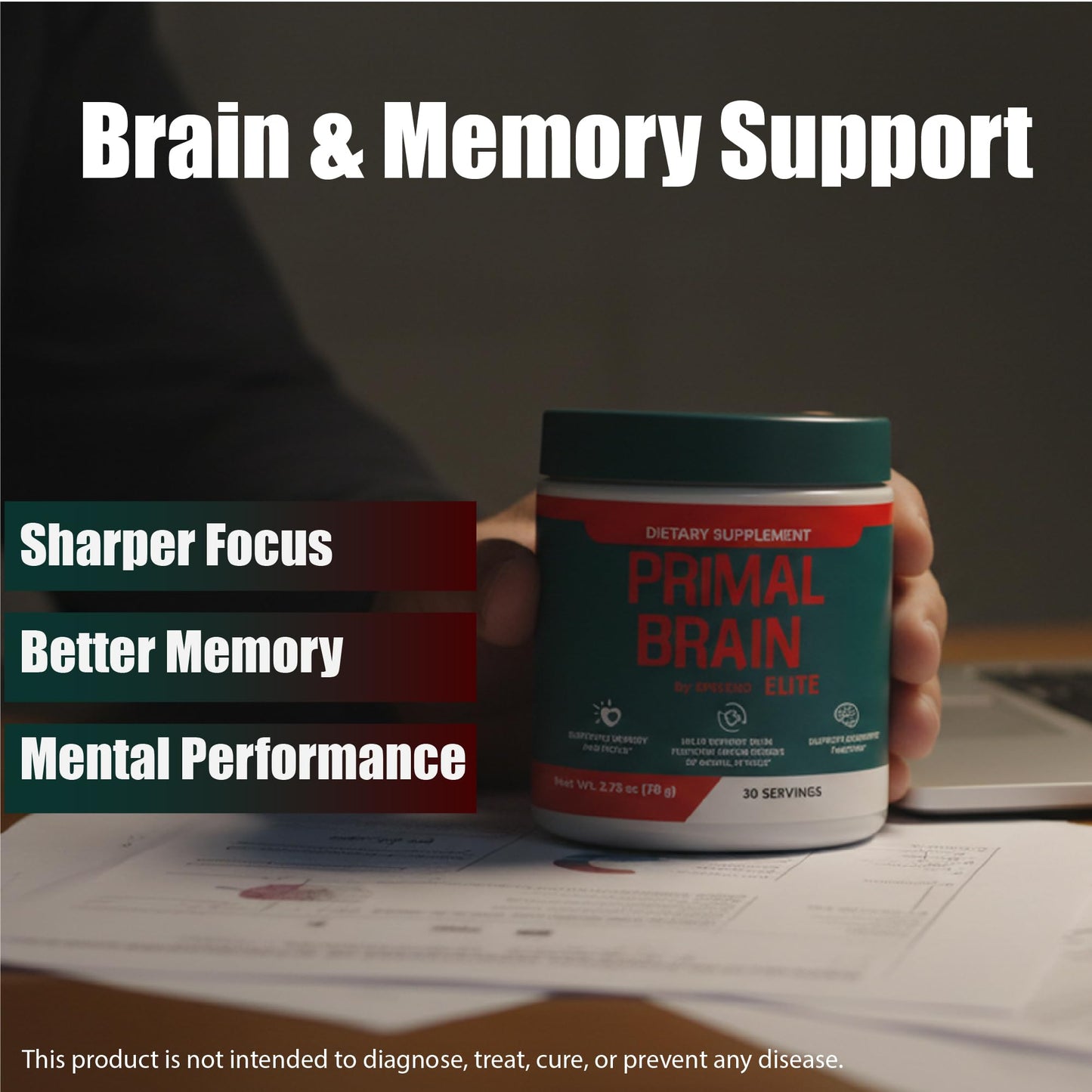 SPRESSO Primal Brain Powder 5.5 oz