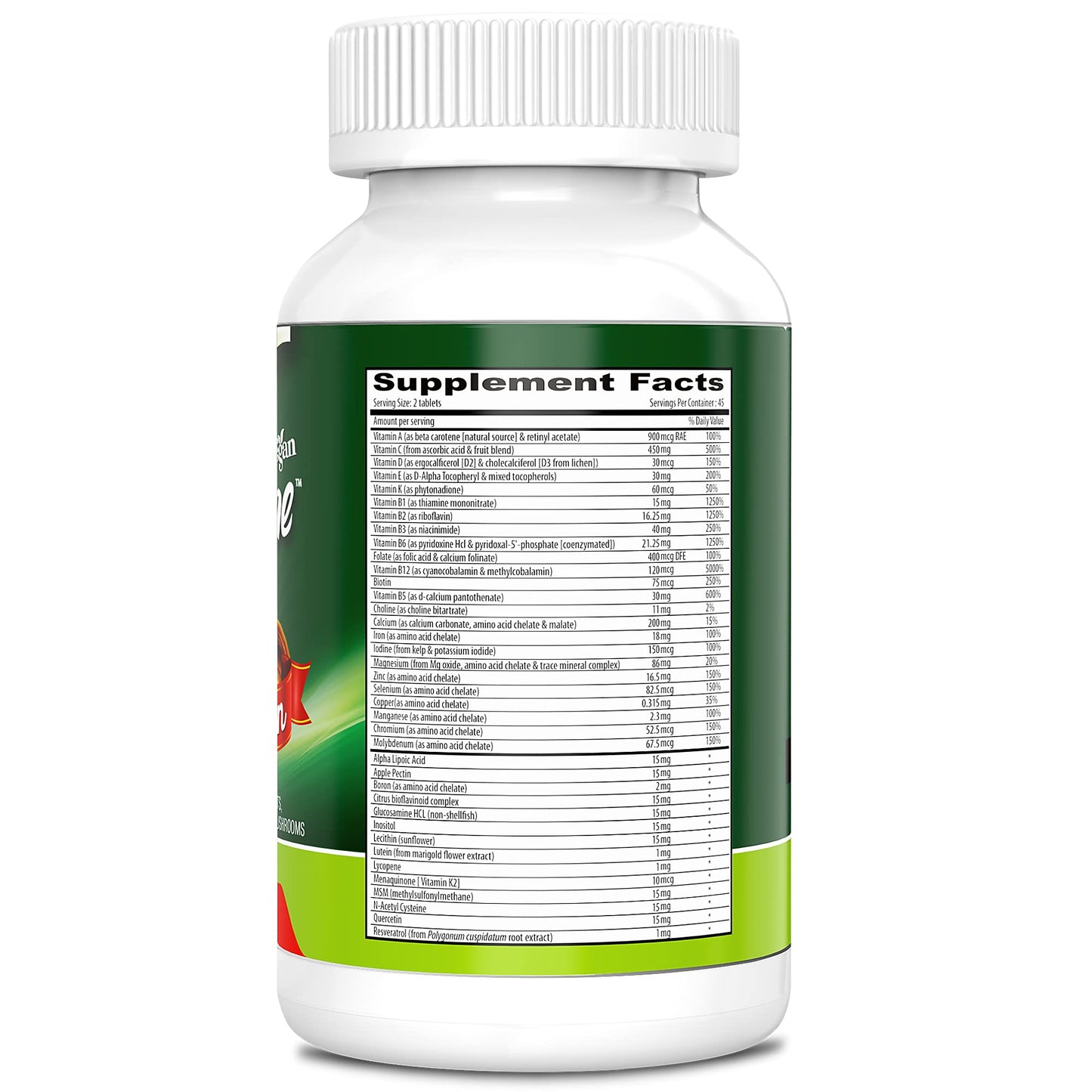 DEVA Tuba Prime Vegan Multivitamin 90 Tablets