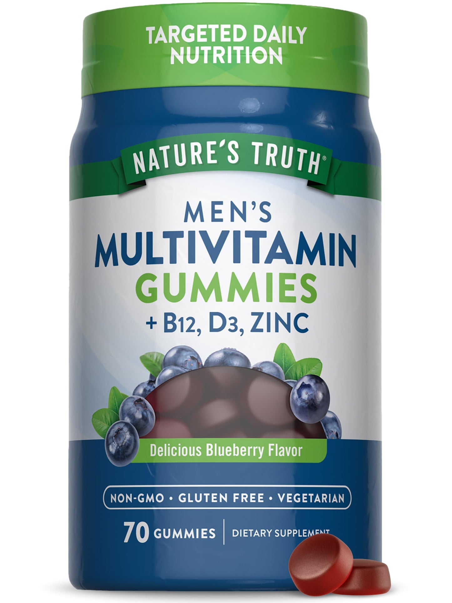 Nature's Truth Multivitamin for Men Gummies 70 Count