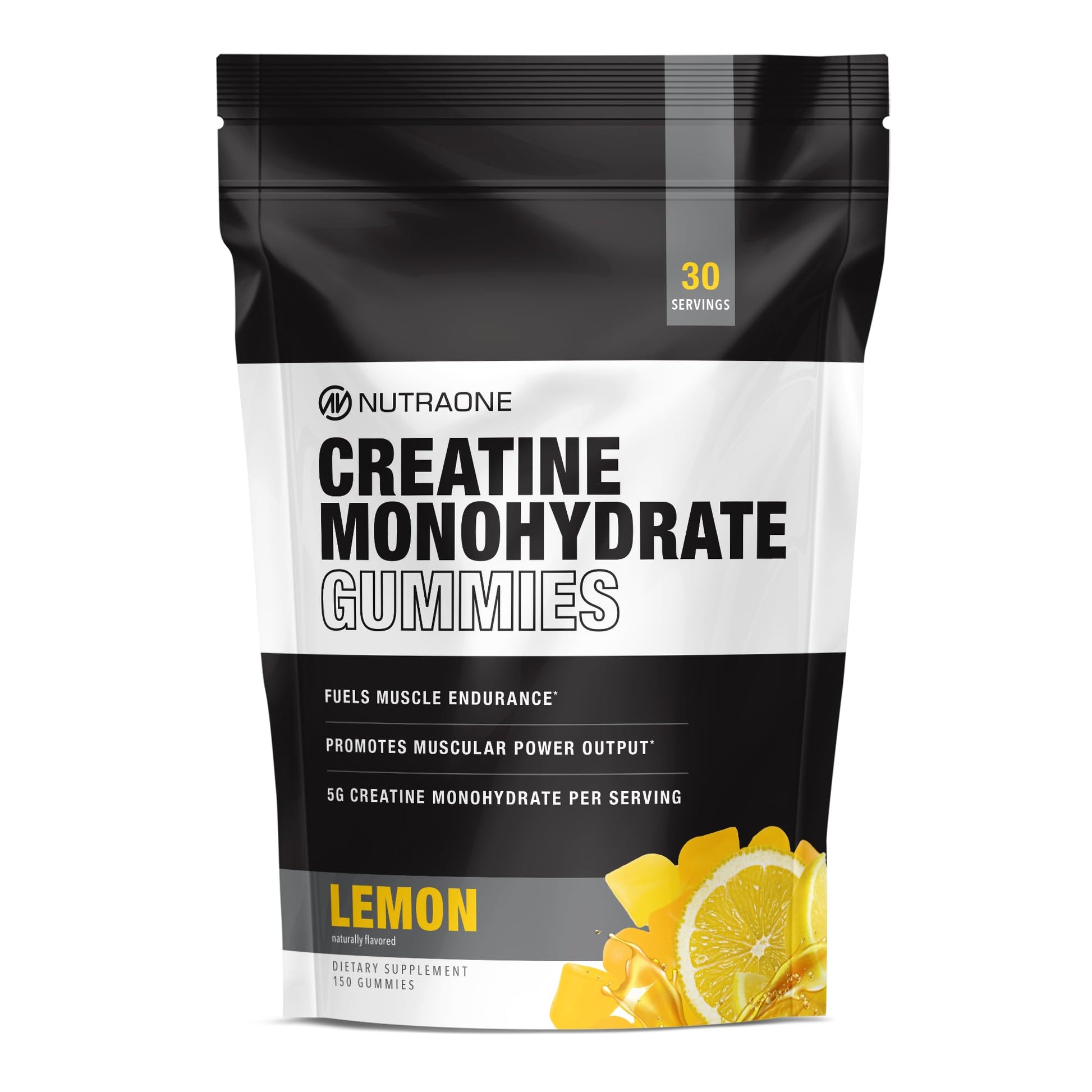NutraOne Creatine Monohydrate Gummies, 150 Gummies