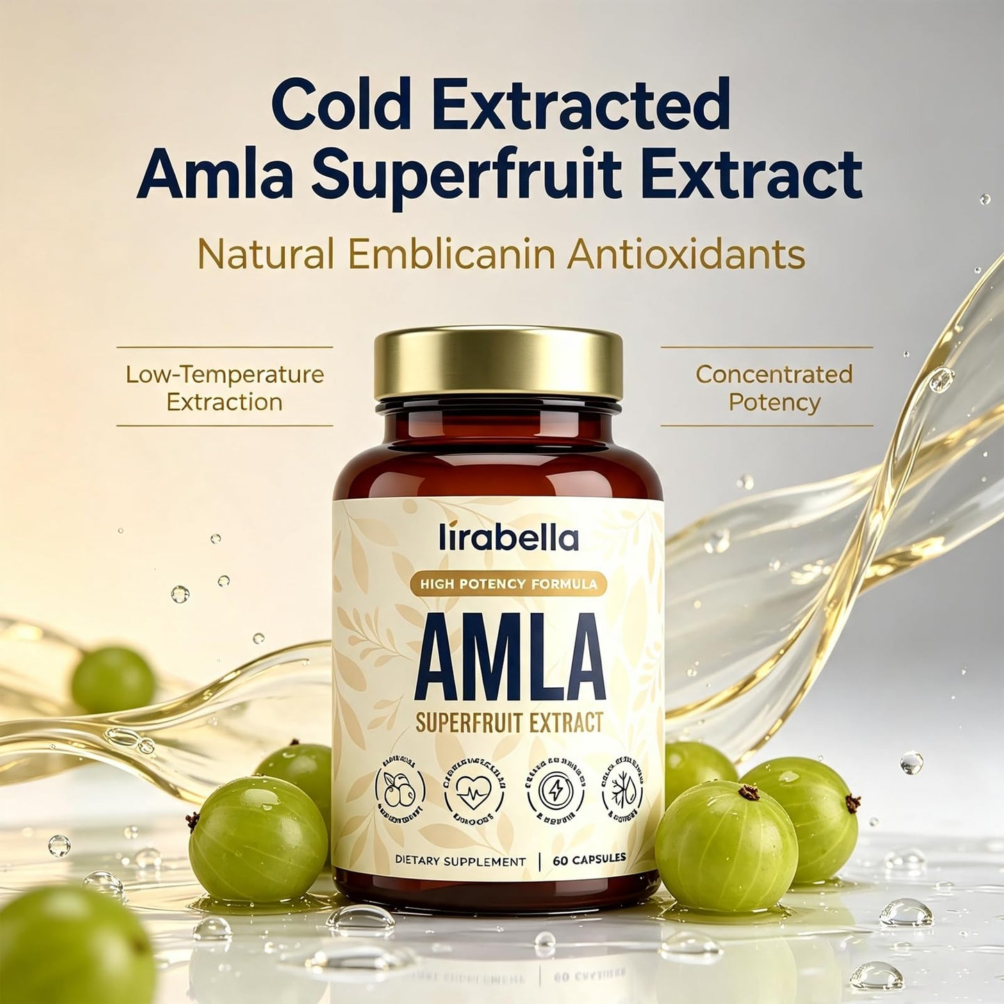 Ella ola kids Lirabella Amla Superfruit Capsules, 60 Capsules