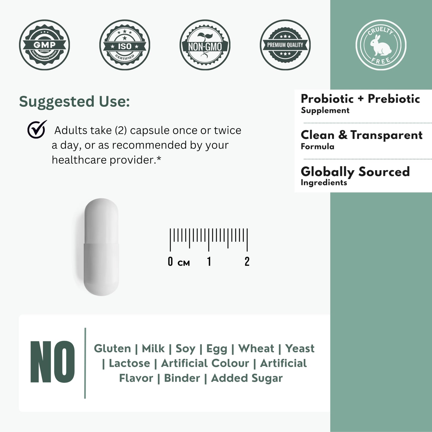 Bloofah Gut+ Probiotic & Prebiotic Capsules for Women, 50 Billion CFU, 18-Strain Formula with Cranberry Extract, Daily Gut & Digestive Support, 120 Capsules