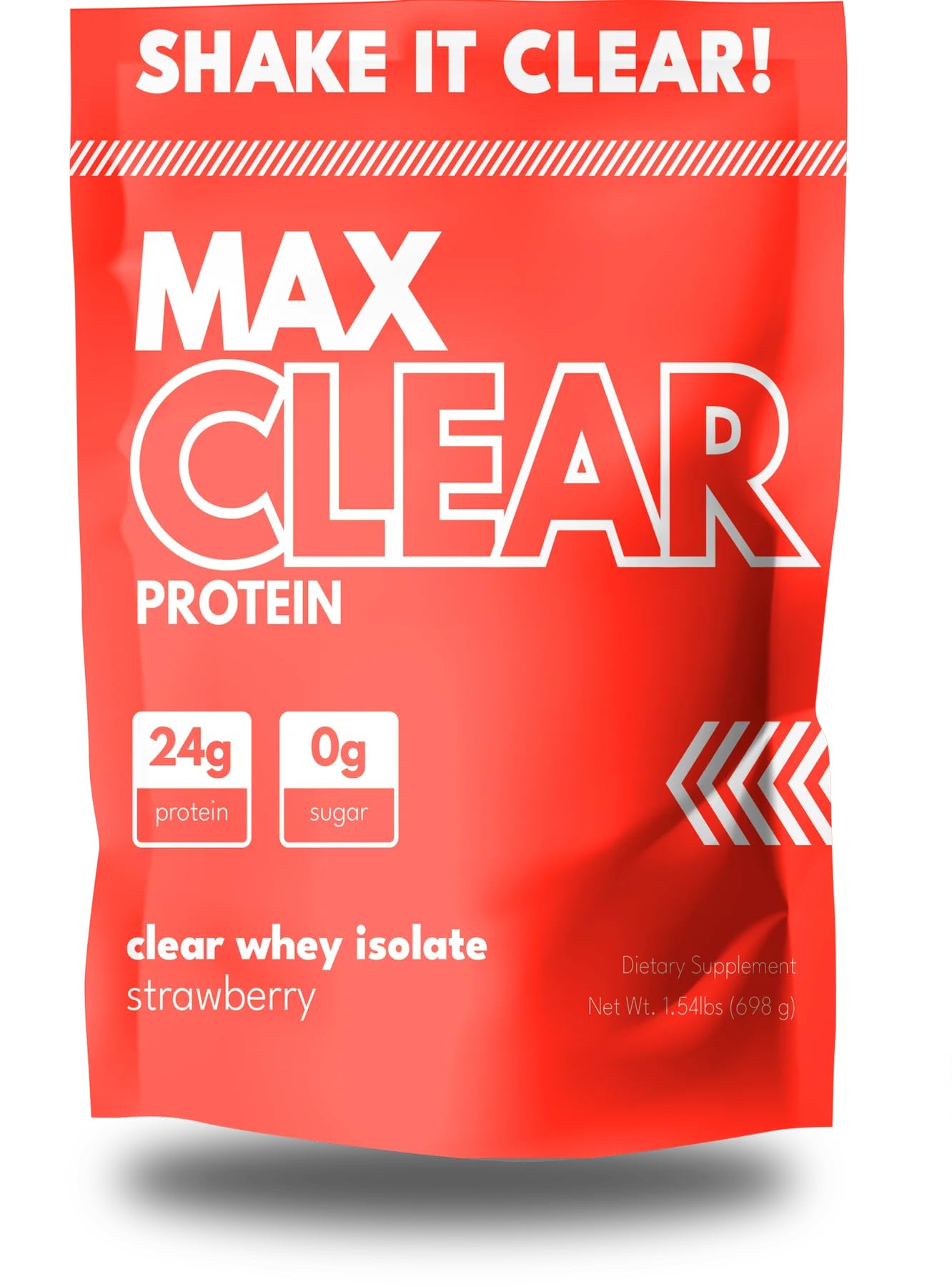 Max Muscle Clear Whey Isolate Powder, 24.69 oz