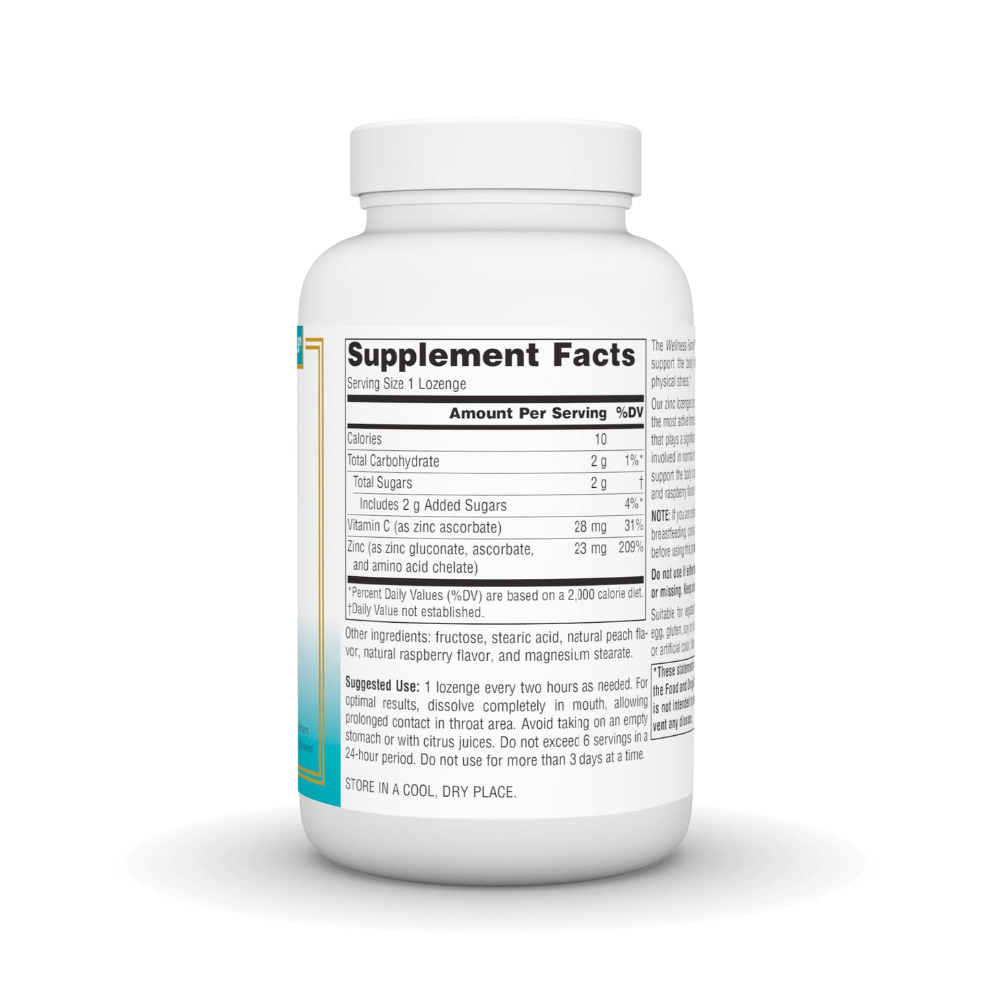 Source Naturals Wellness Zinc Lozenges Tablet 60 Tablets