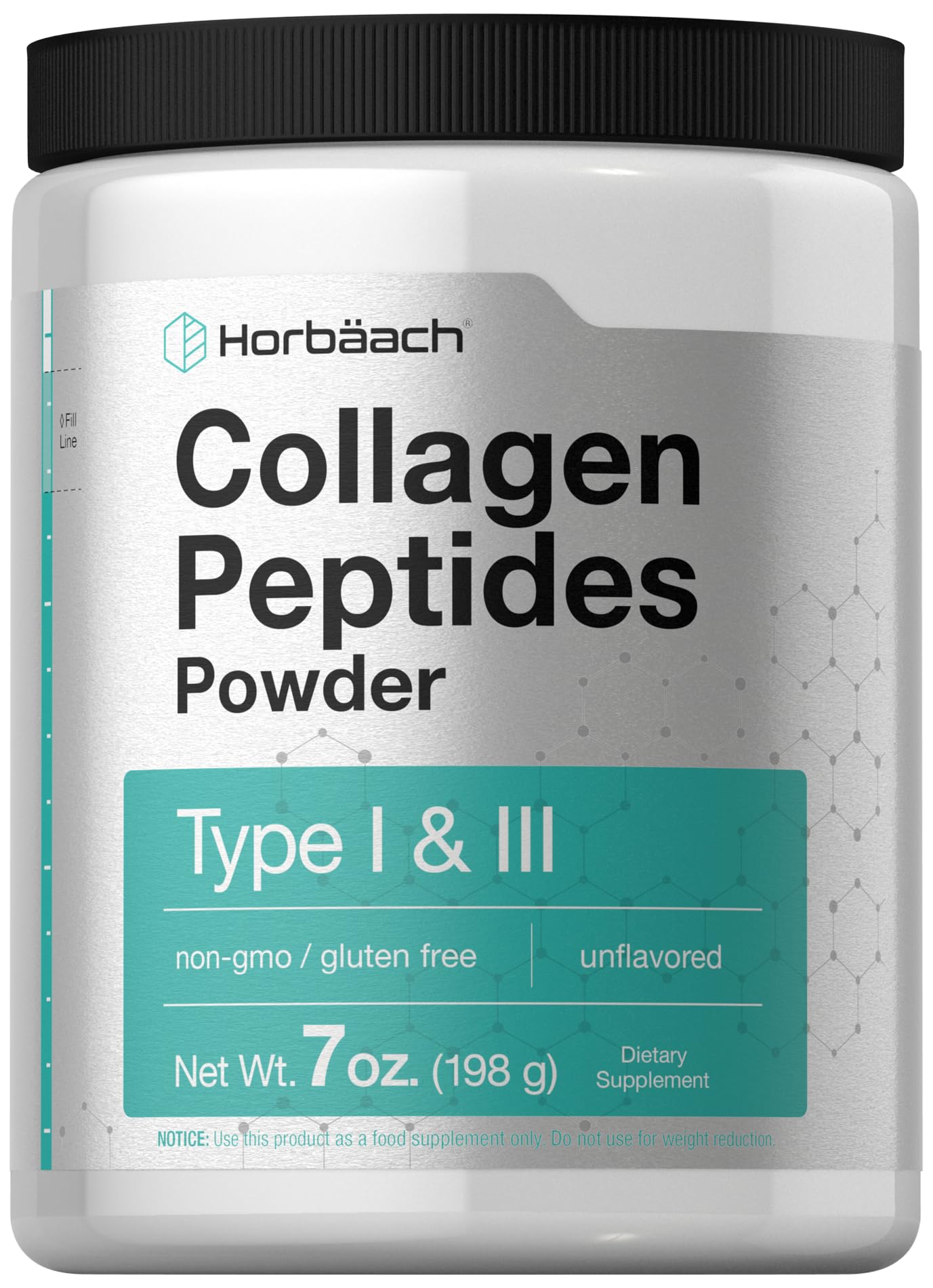 Horbäach Collagen Peptides Powder 7 oz