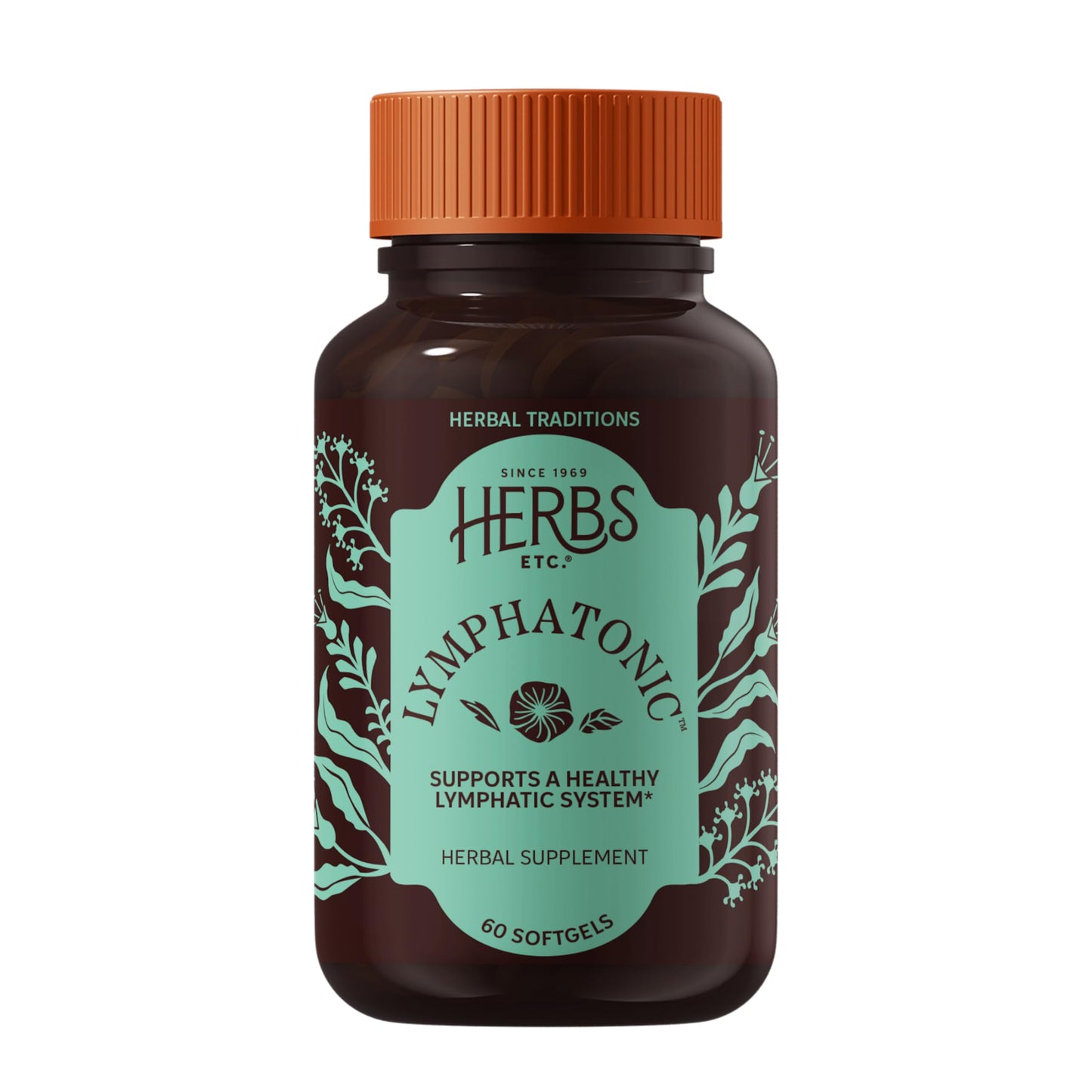 Herbs Etc. Lymphatonic Softgels, Immune & Lymphatic Support, 60 Count