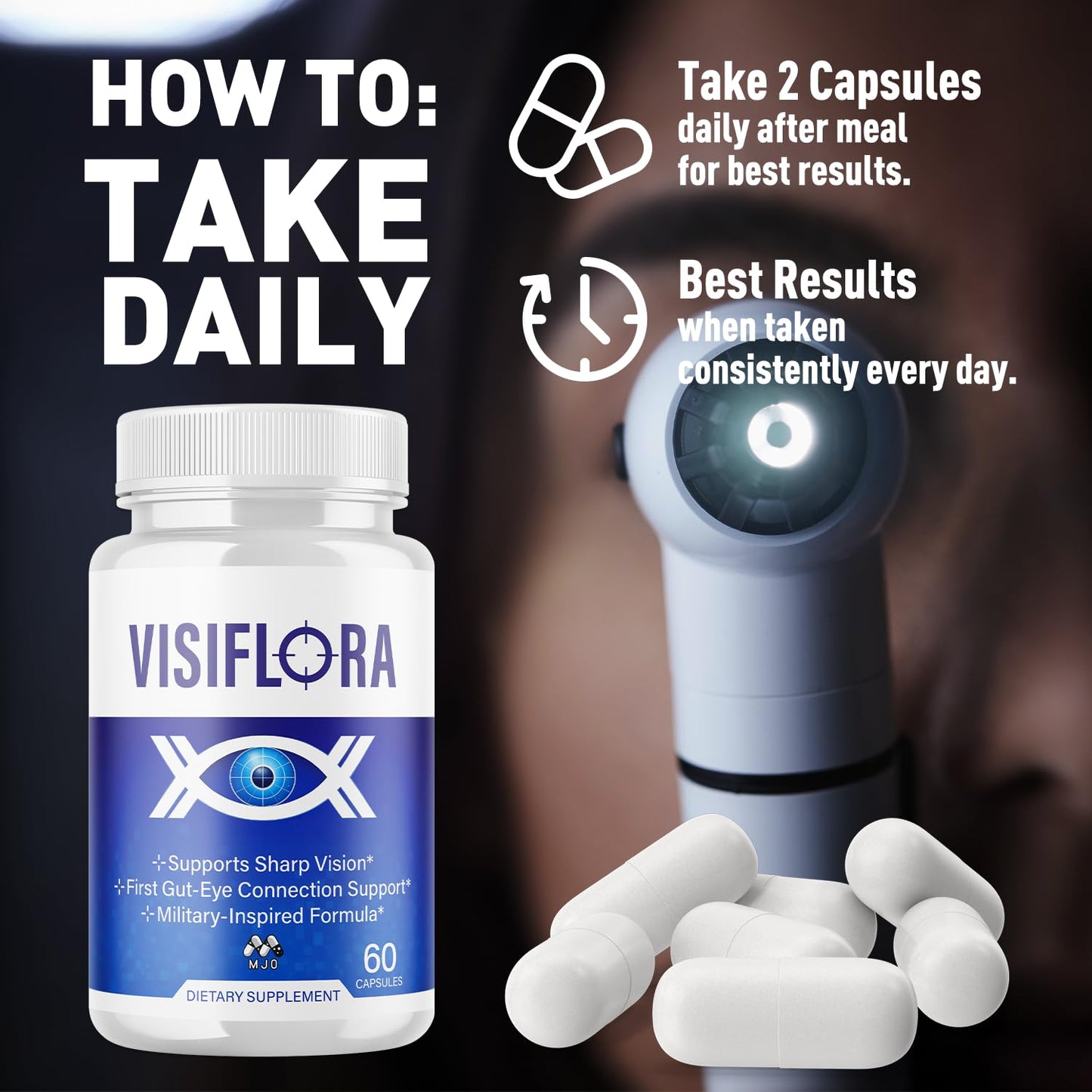 MJO Visiflora Capsule 60 Count