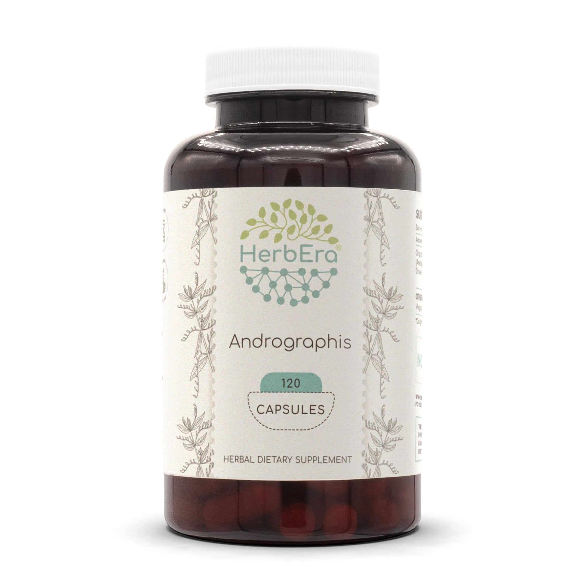 HerbEra Andrographis Capsules 120 Count