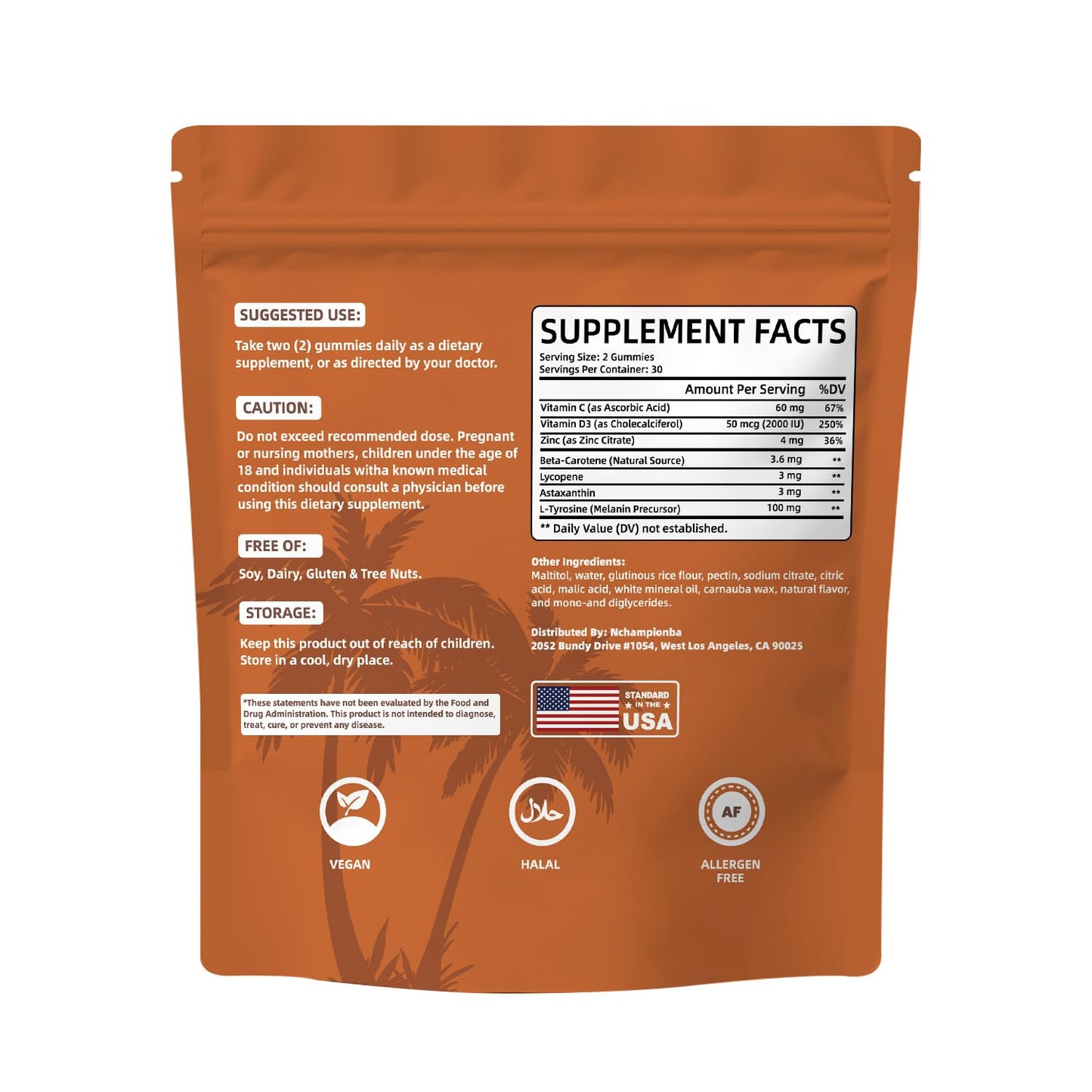 Generic Astaxanthin Sunless Tanning Softgel 1 Count