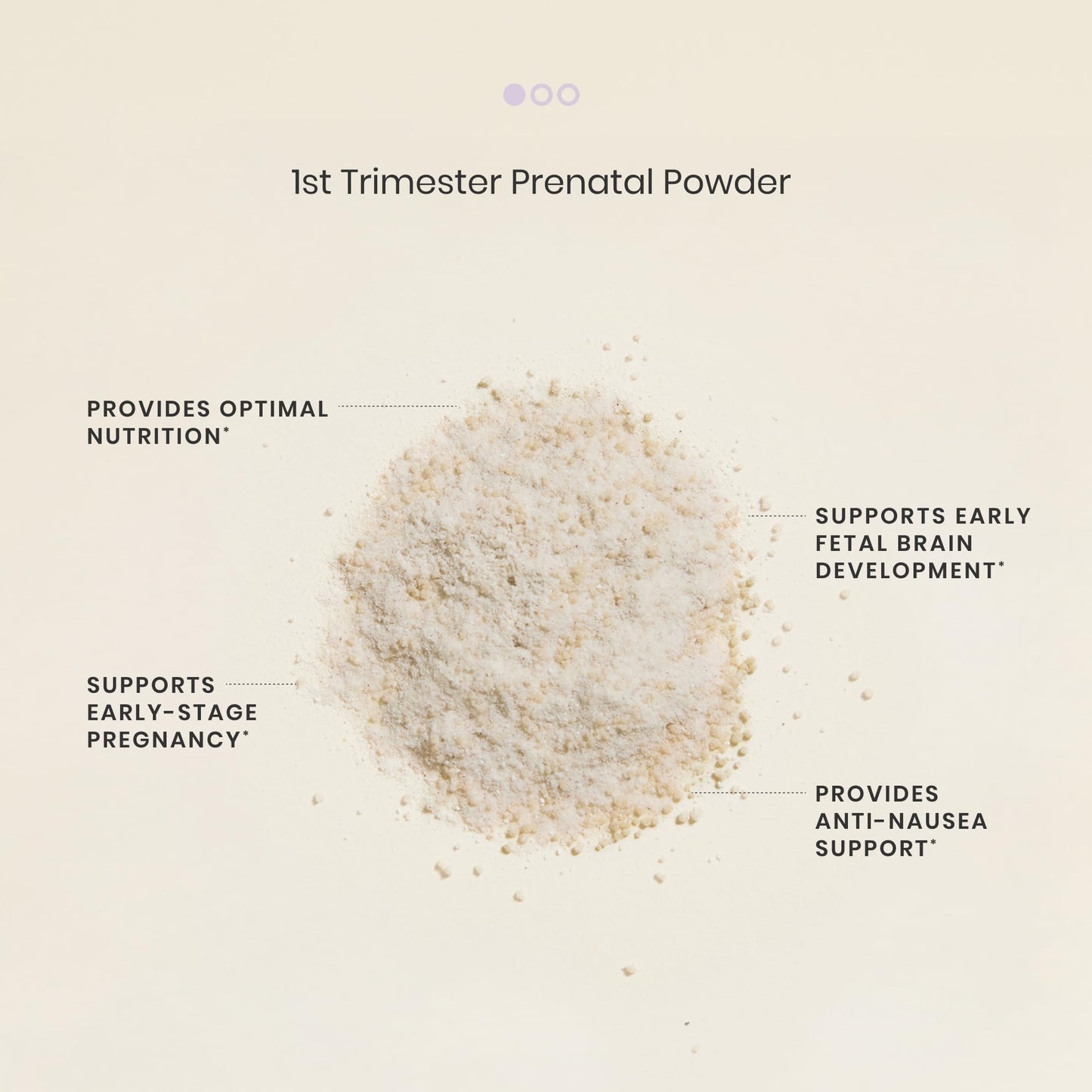 Perelel 1st Trimester Prenatal Vitamins Powder, 2.74 oz