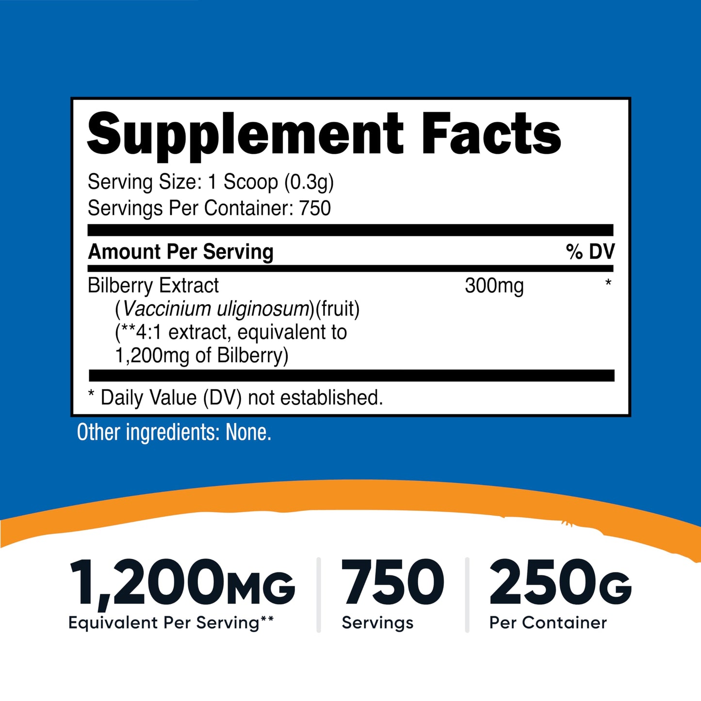 Nutricost Bilberry Powder 8.82 oz