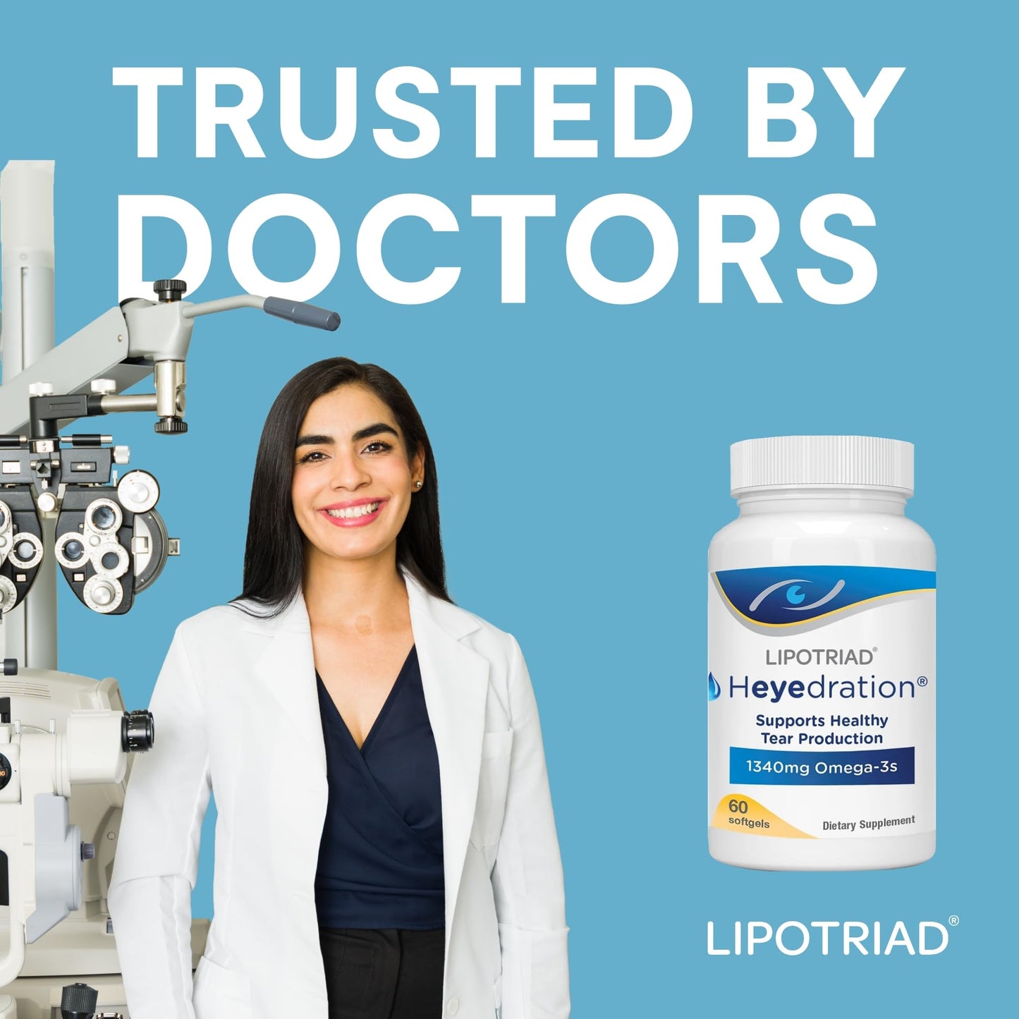 Lipotriad Heyedration Eye Vitamins 60 Softgels
