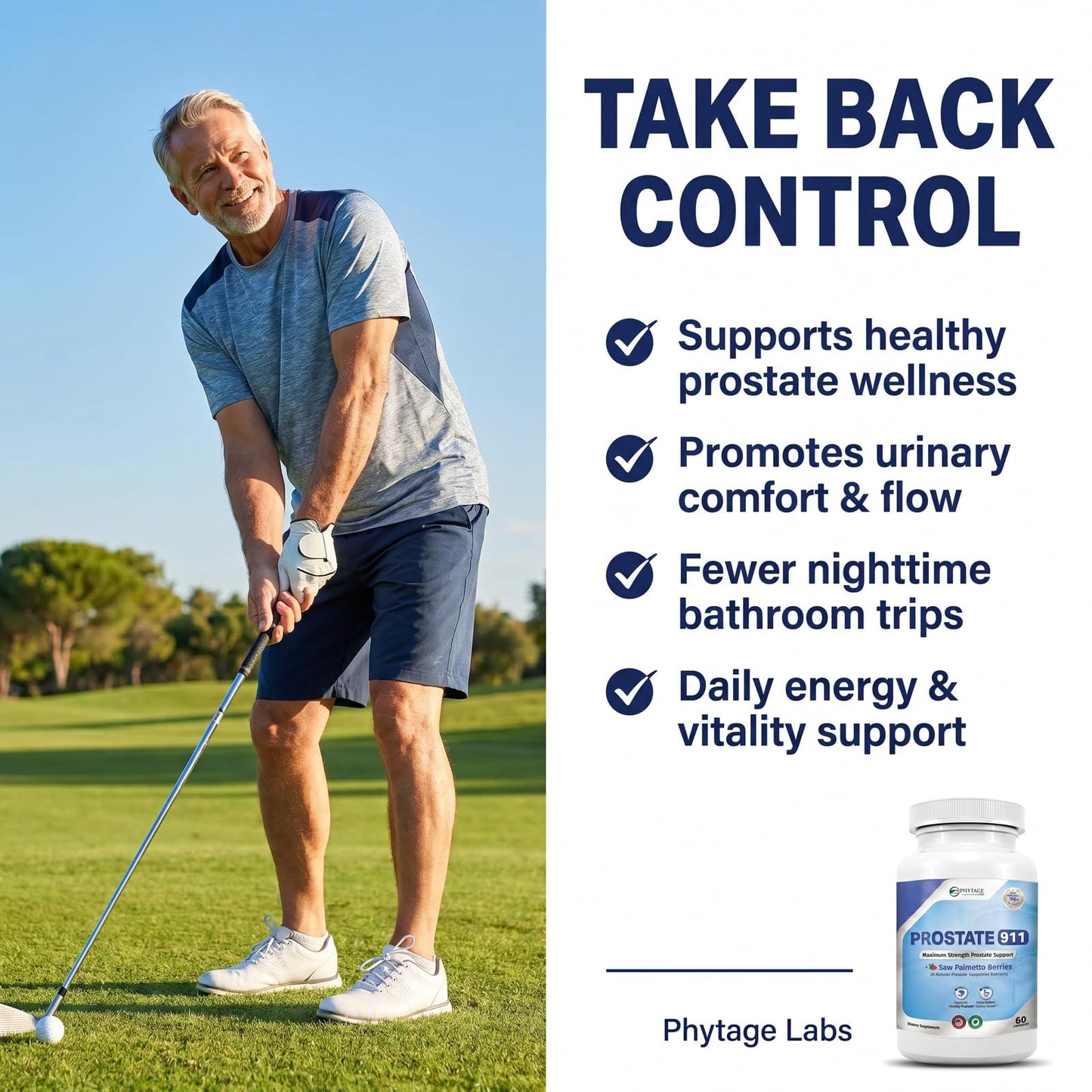 Phytage Labs Prostate 911 60 Capsules