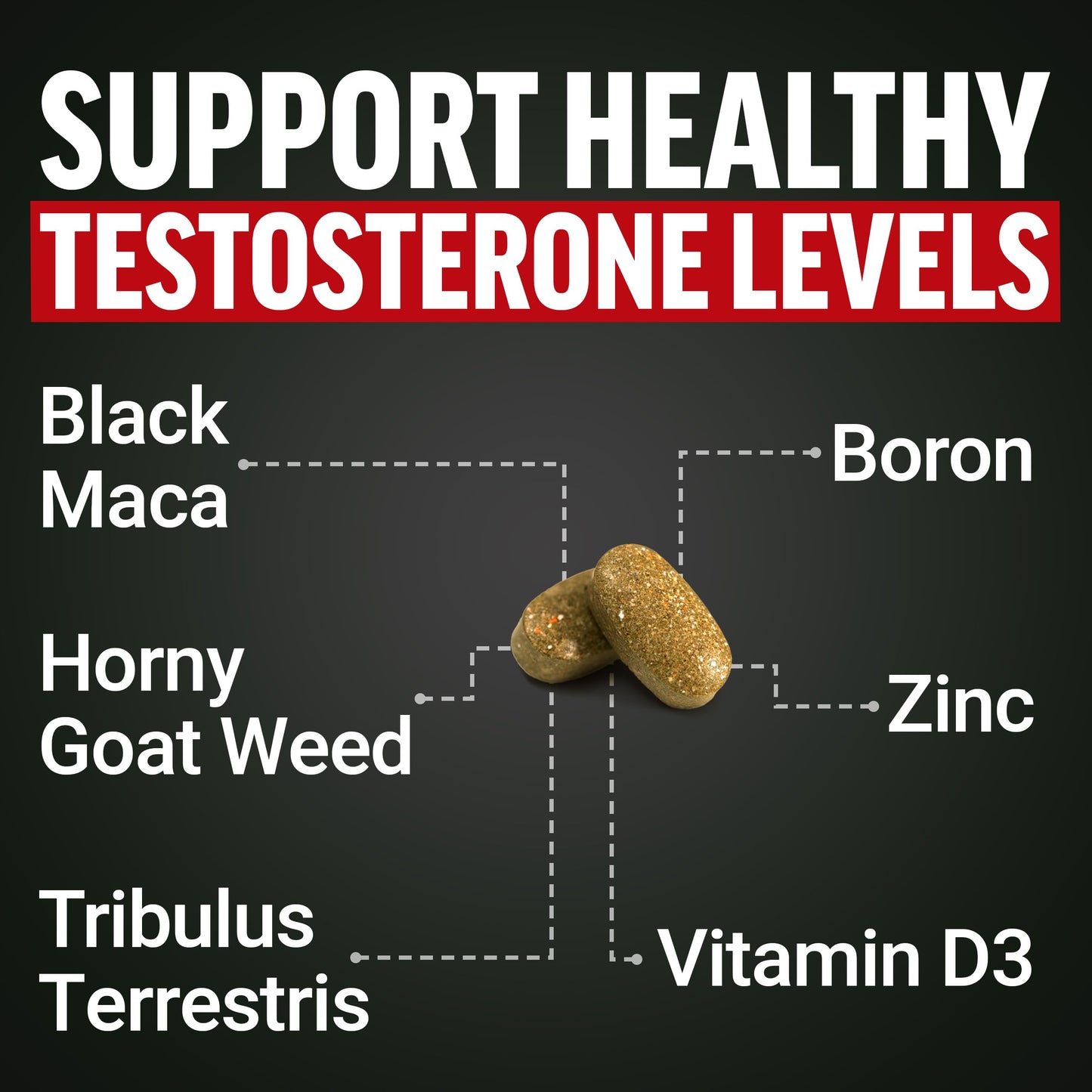 Force Factor Test X180 Multivitamin for Men with Testosterone Support Tablet, 120 Count