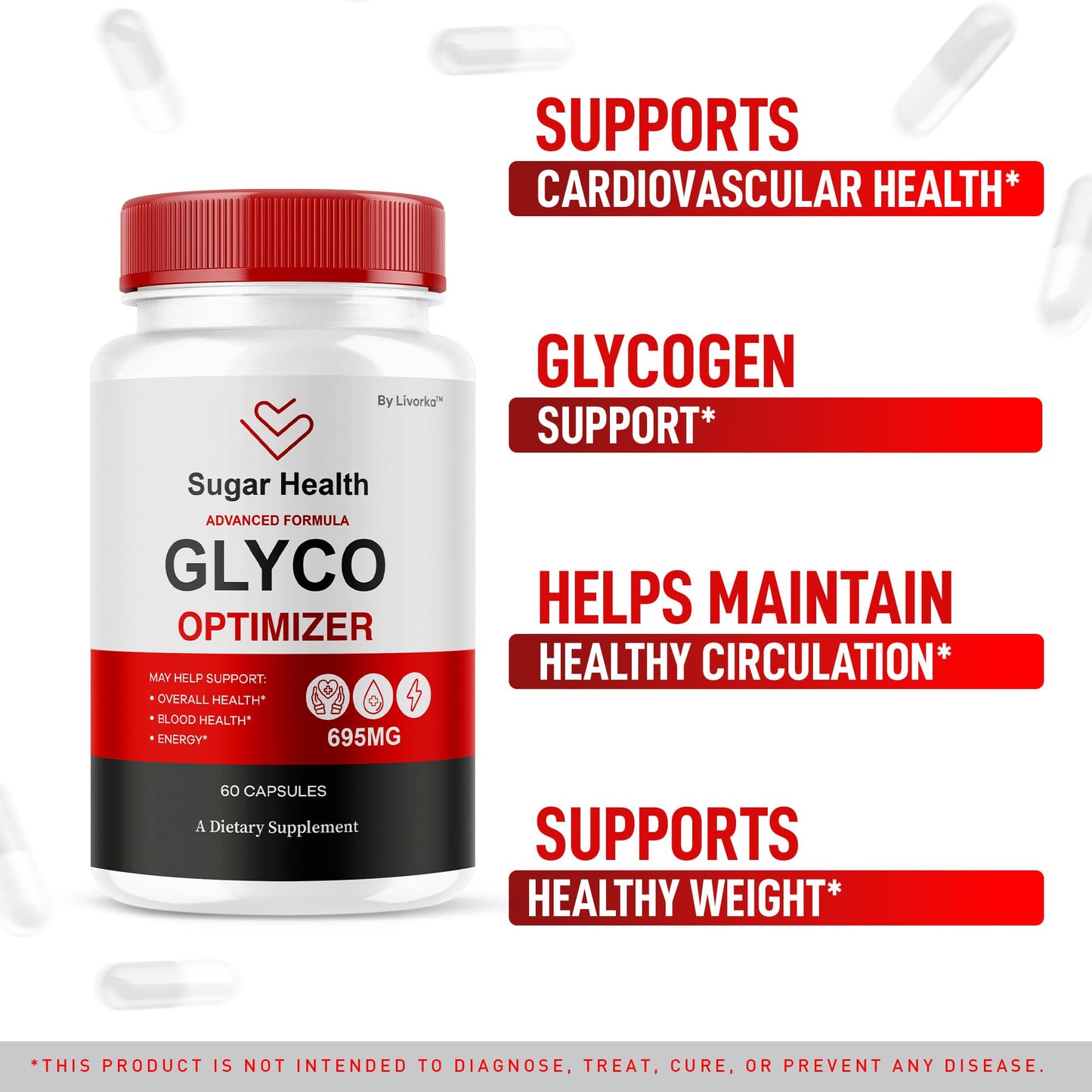 PureFight4U SugarHealth Glyco Optimizer Capsule, 60 Count