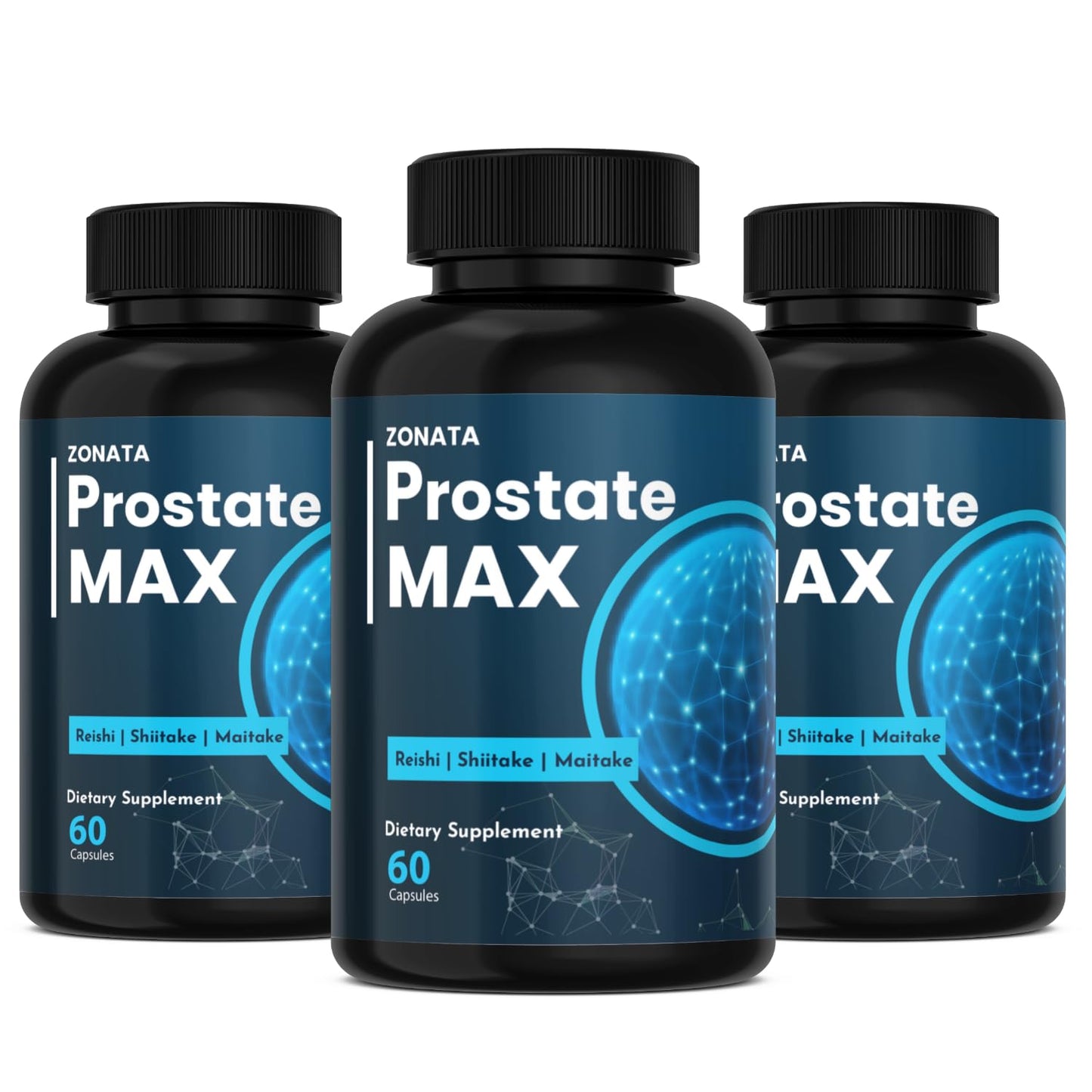Zonata Prostate Max Support Supplement, 180 Capsules