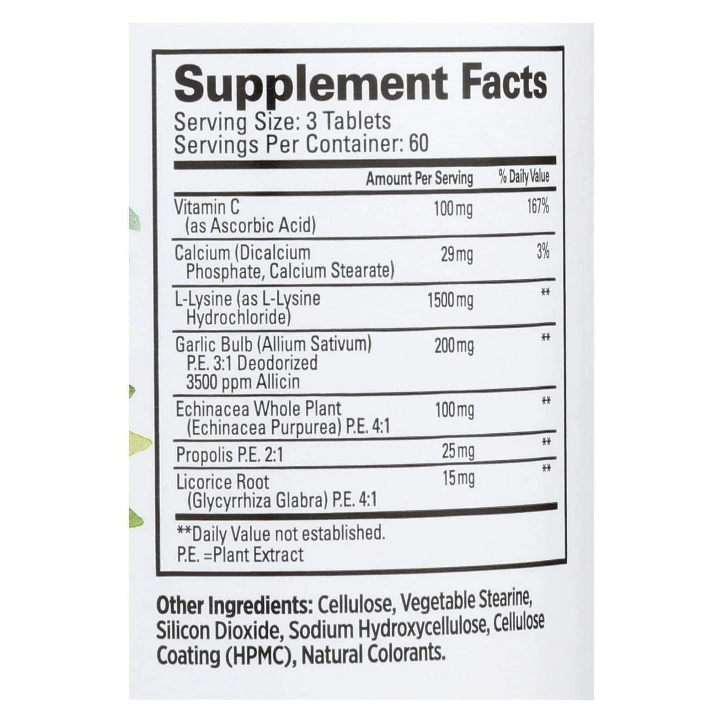 Quantum Super Lysine Plus+ Tablets, 108 Count