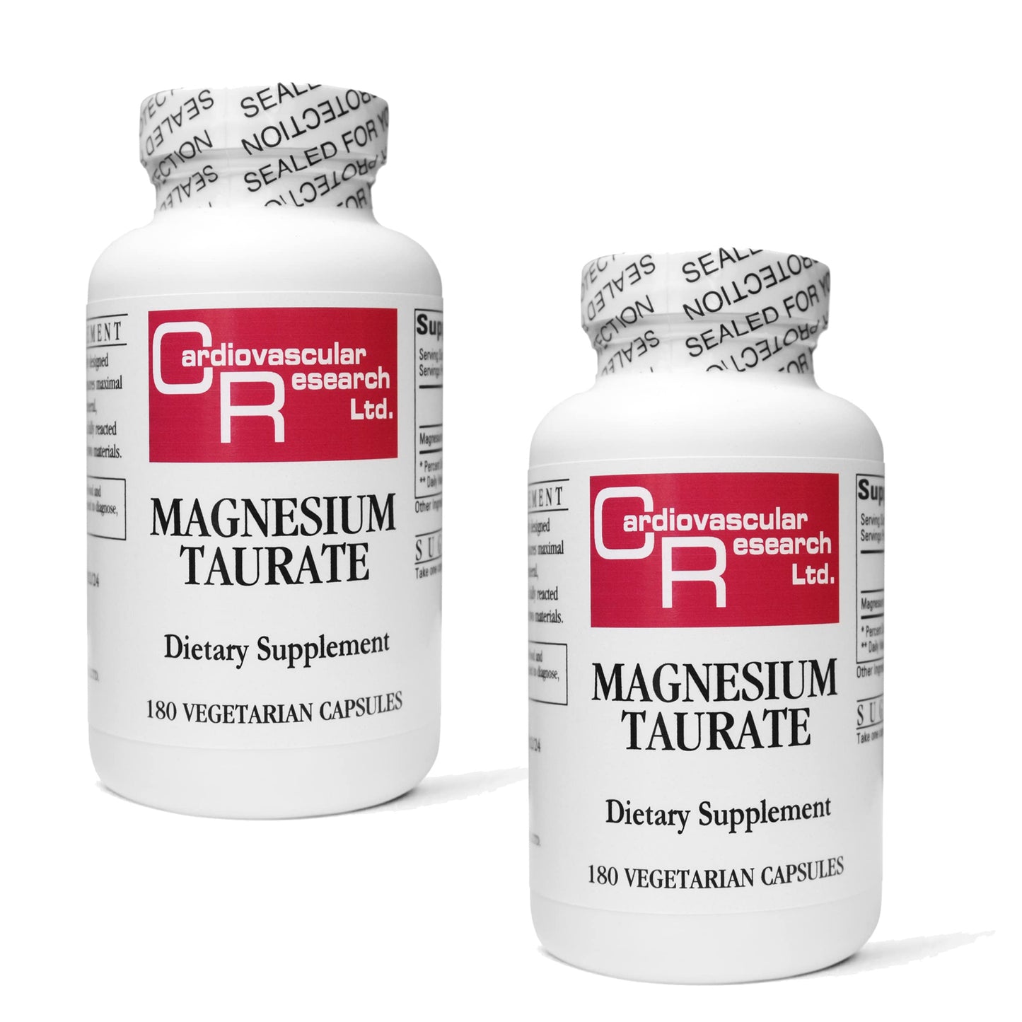 Cardiovascular Research Magnesium Taurate 125 mg Capsule, 360 Count