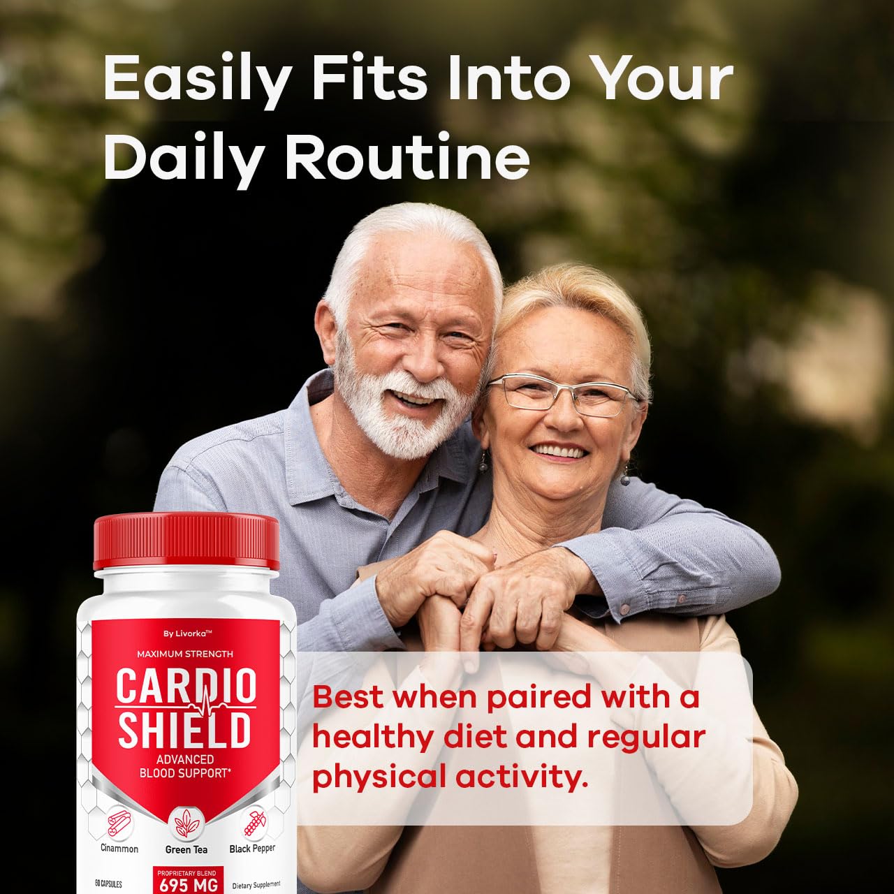 LIVORKA Cardio Shield Capsules, 180 Capsules