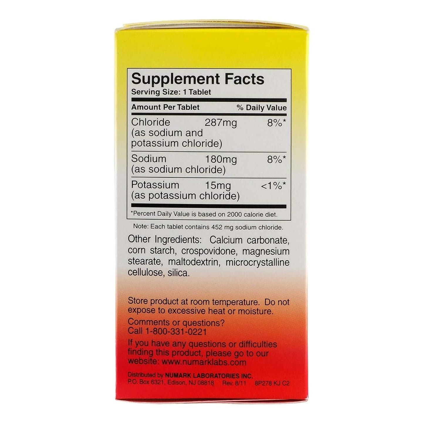 Thermotabs Salt Supplement Buffered Tablets, 100 Tablets