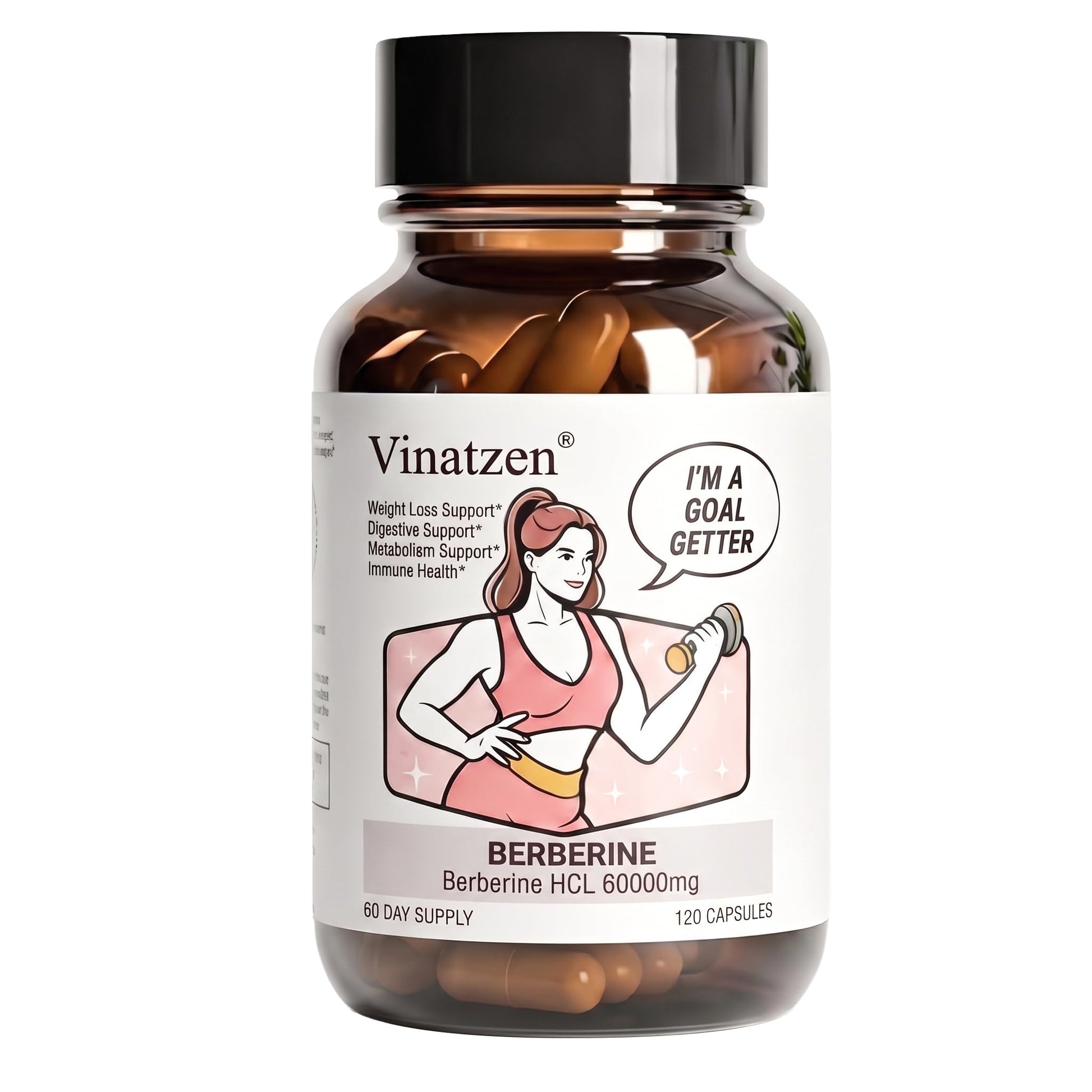 Vinatzen Female Metabolism Support Supplement 90 Capsules