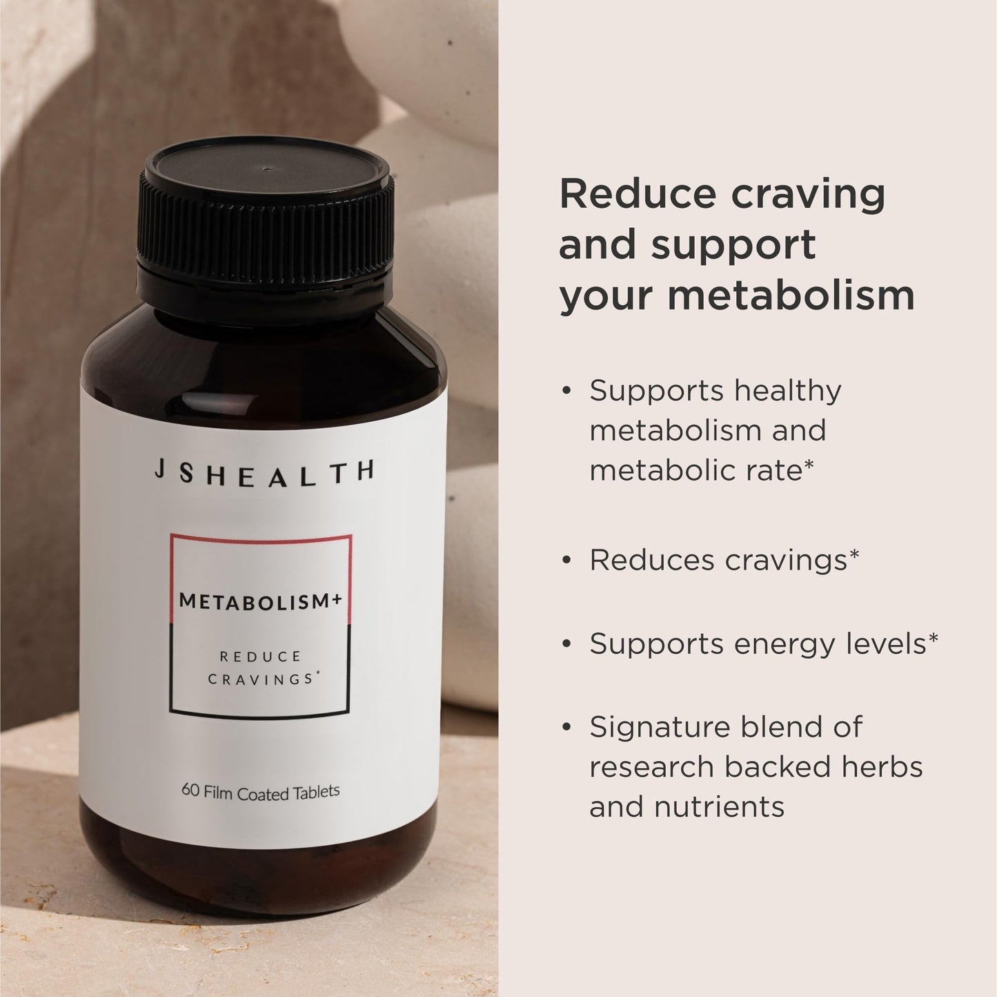 JSHealth Metabolism Supplement Capsules 60
